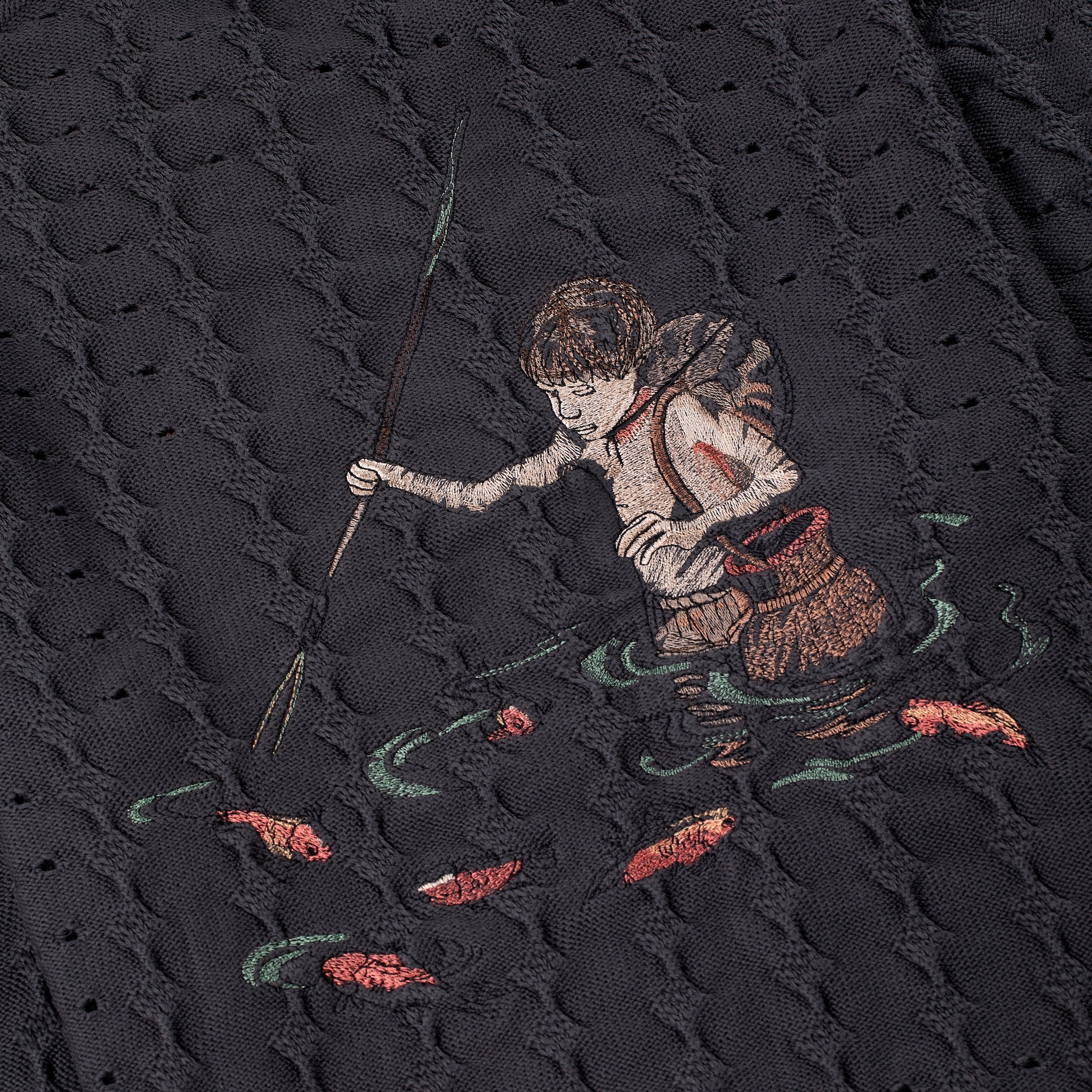 "lotus" longsleeve knit anthracite - Image 4