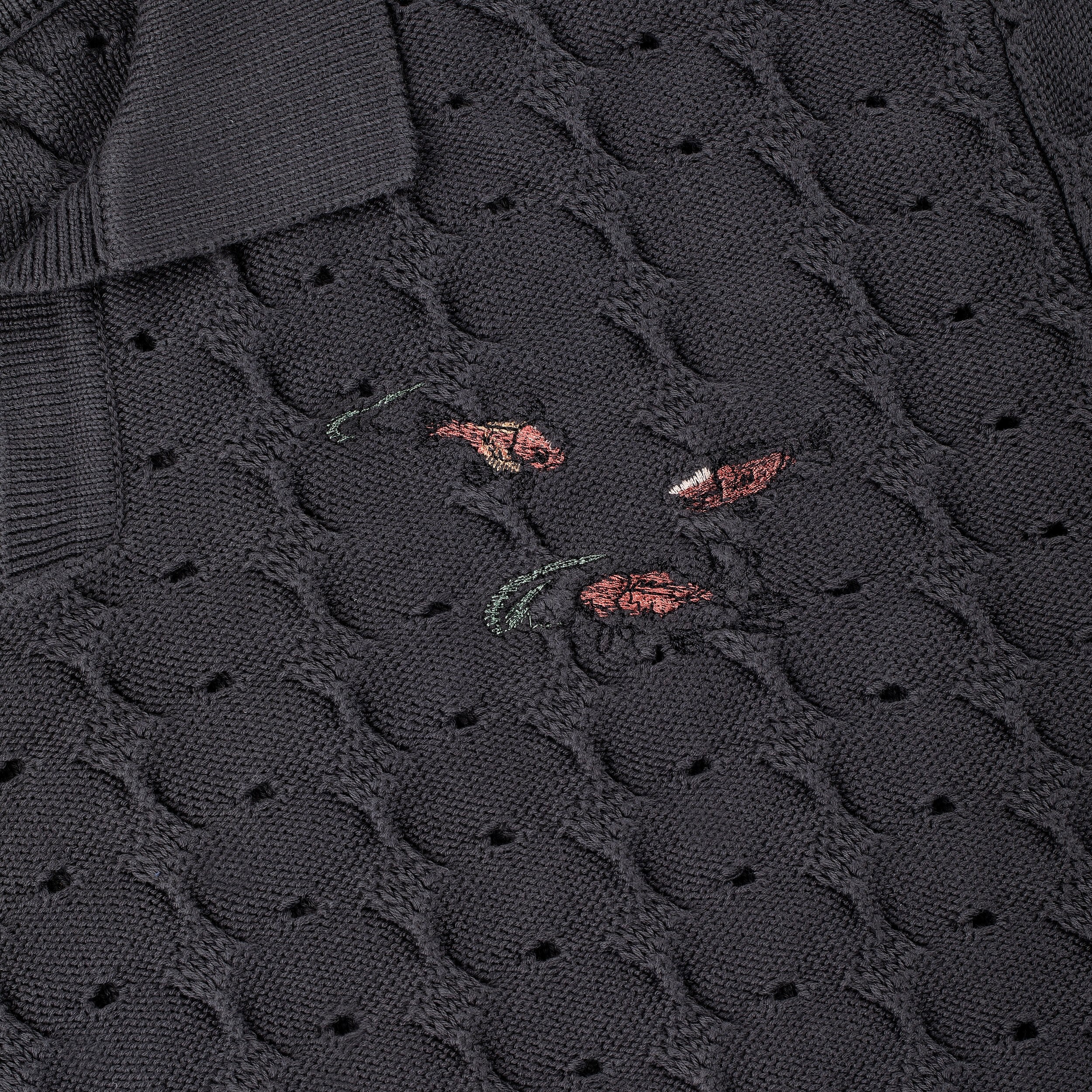 "lotus" longsleeve knit anthracite - Image 5