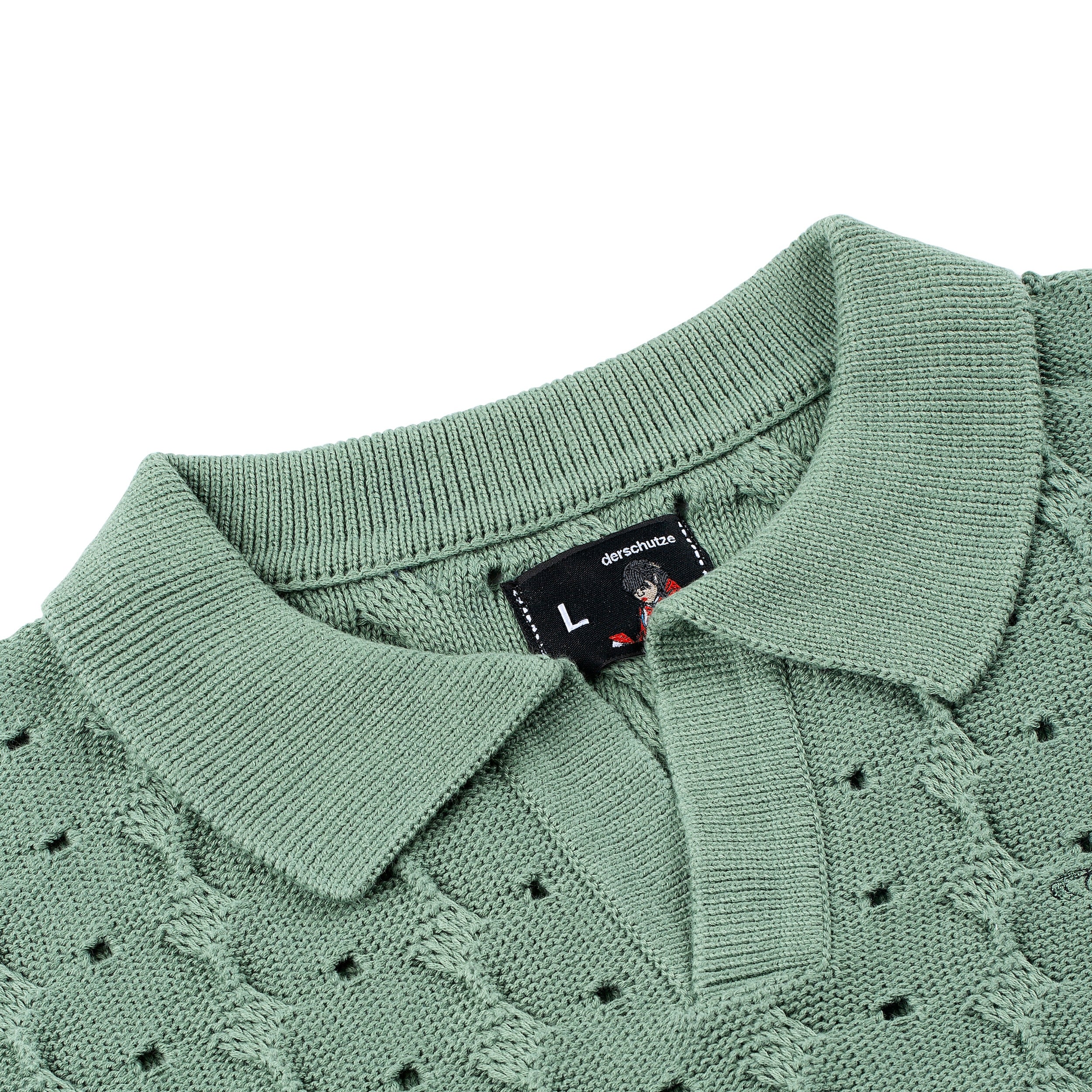 "lotus" longsleeve knit green - Image 3