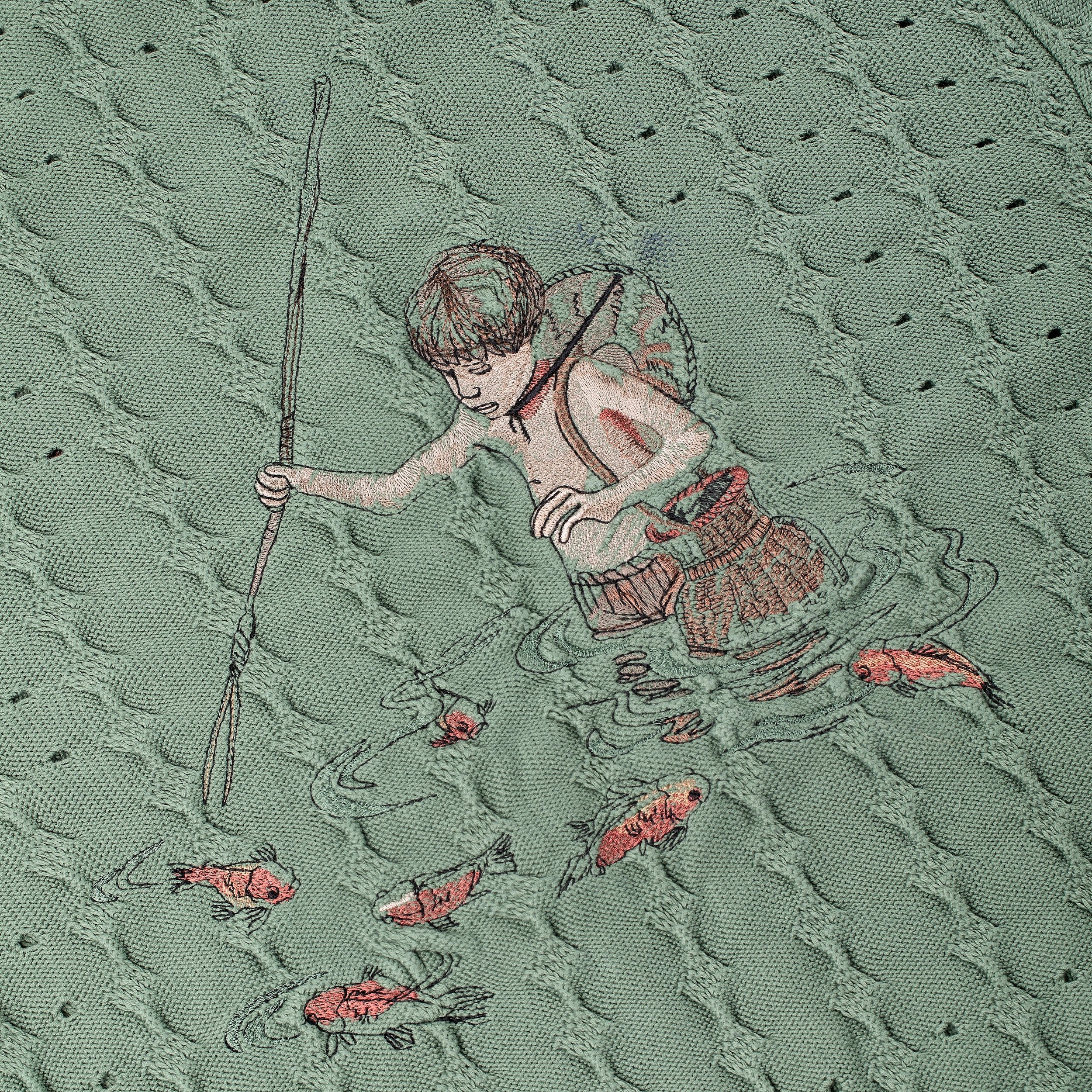 "lotus" longsleeve knit green - Image 4