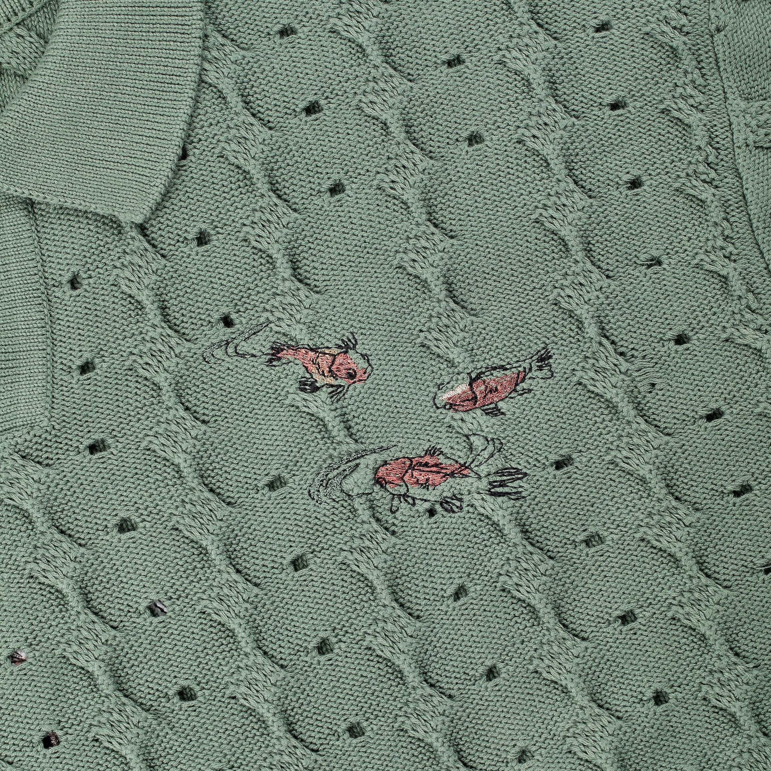 "lotus" longsleeve knit green - Image 5