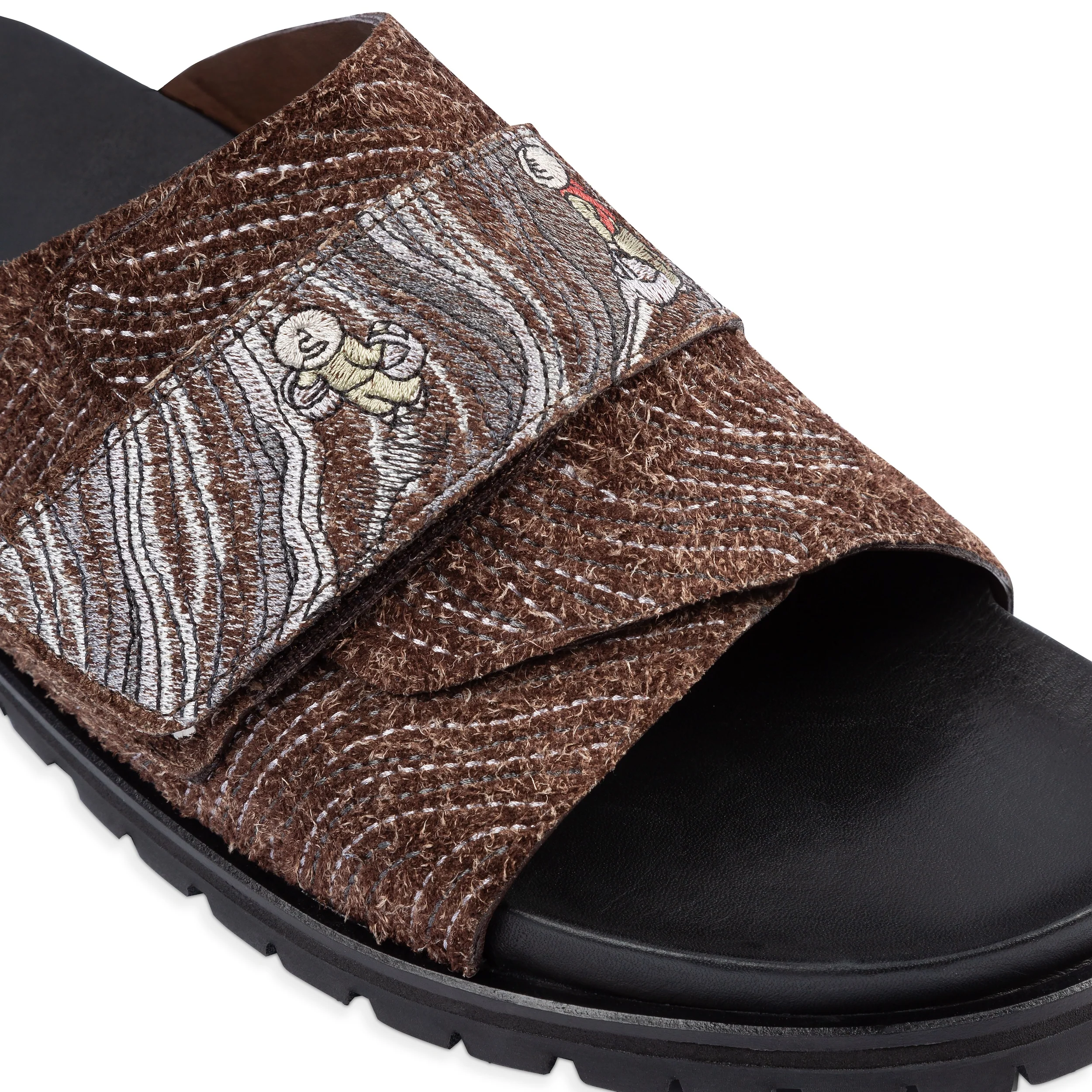 "lotus" slides brown - Image 2