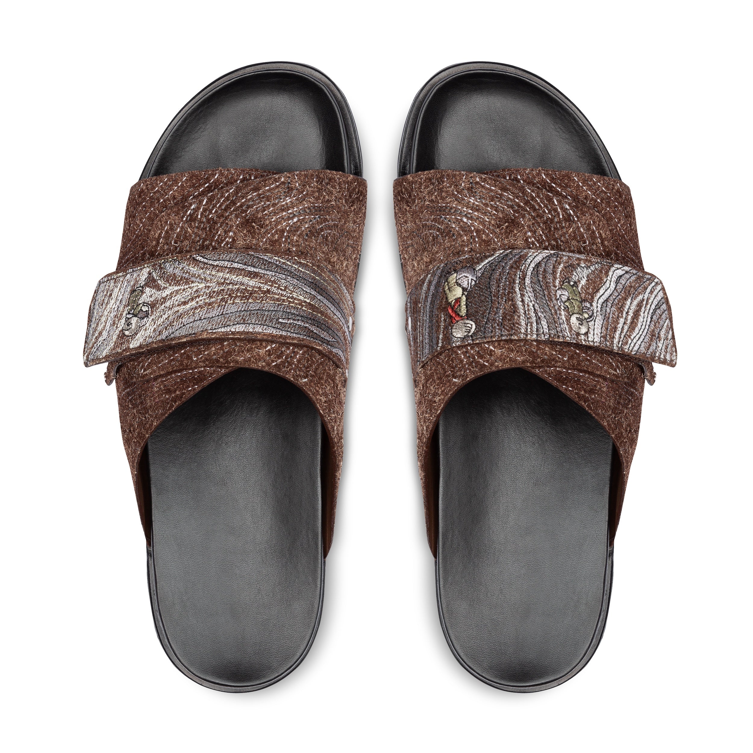 "lotus" slides brown - Image 3