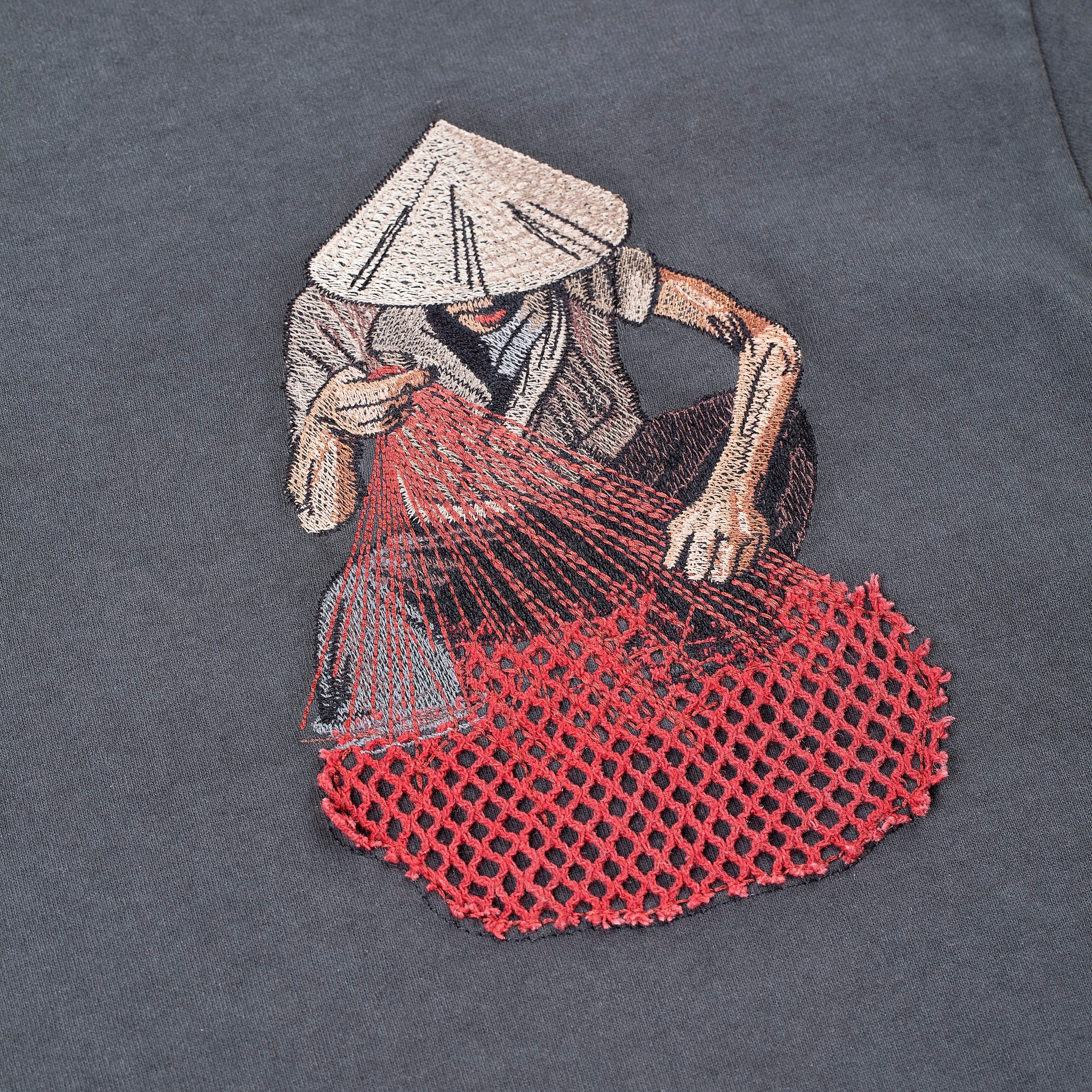 "lotus" T shirt anthracite - Image 4