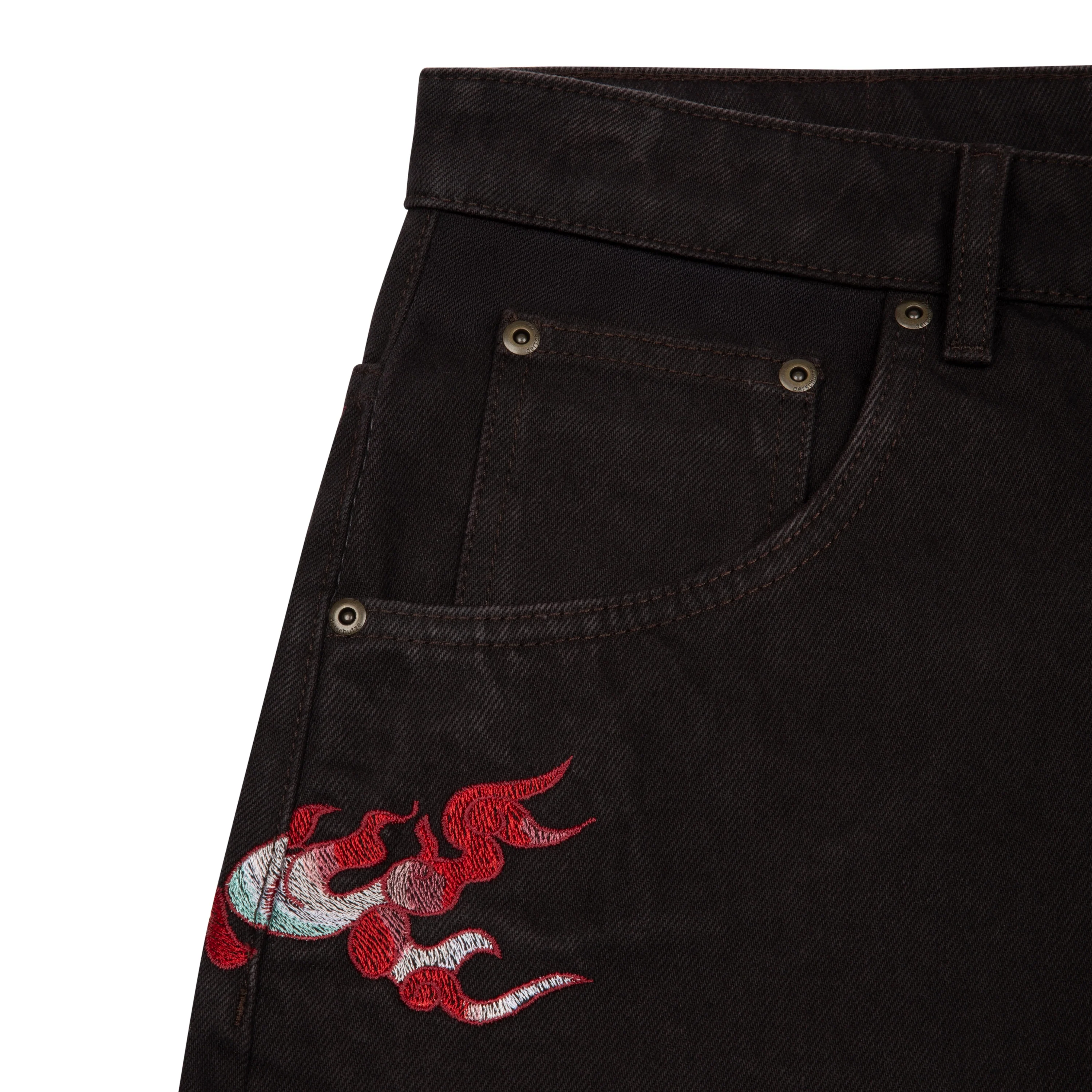 "lotus v2" brown Denim - Image 3