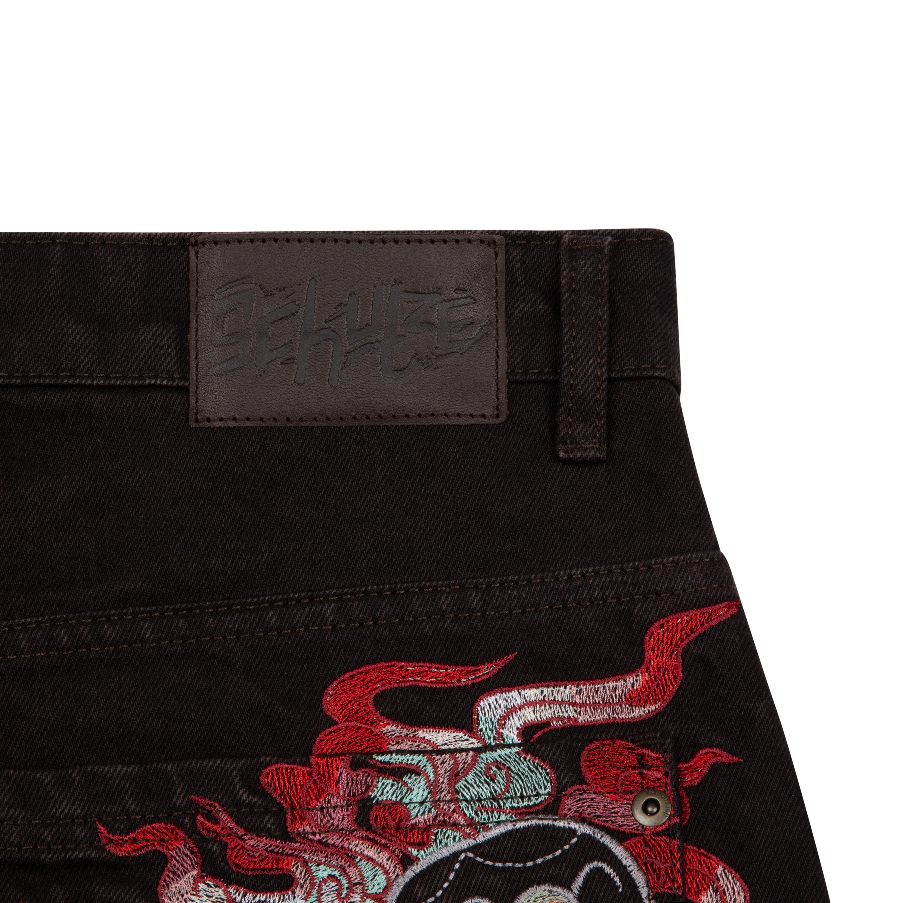 "lotus v2" brown Denim - Image 6