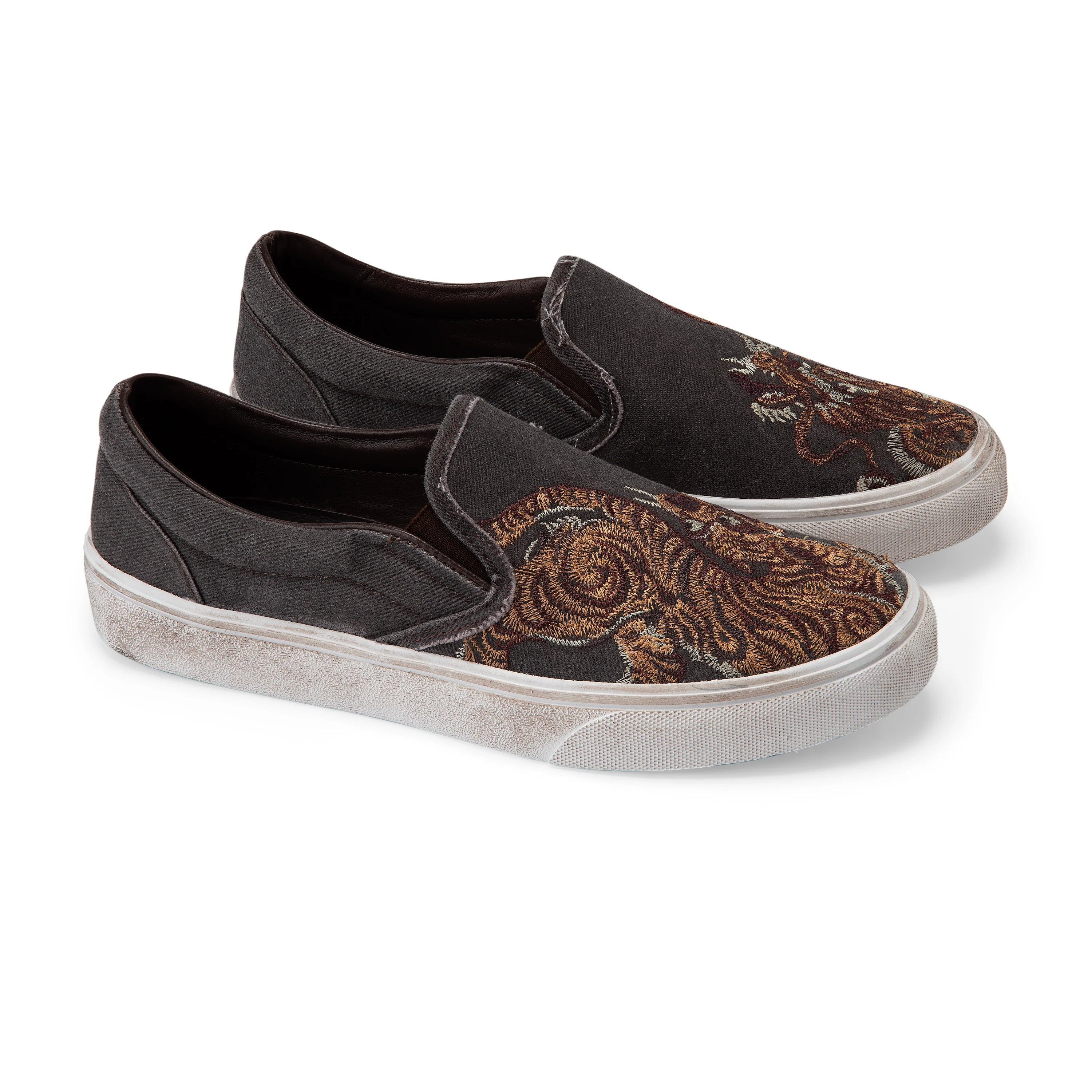 "lotus v2" canvas slip-ons - Image 2