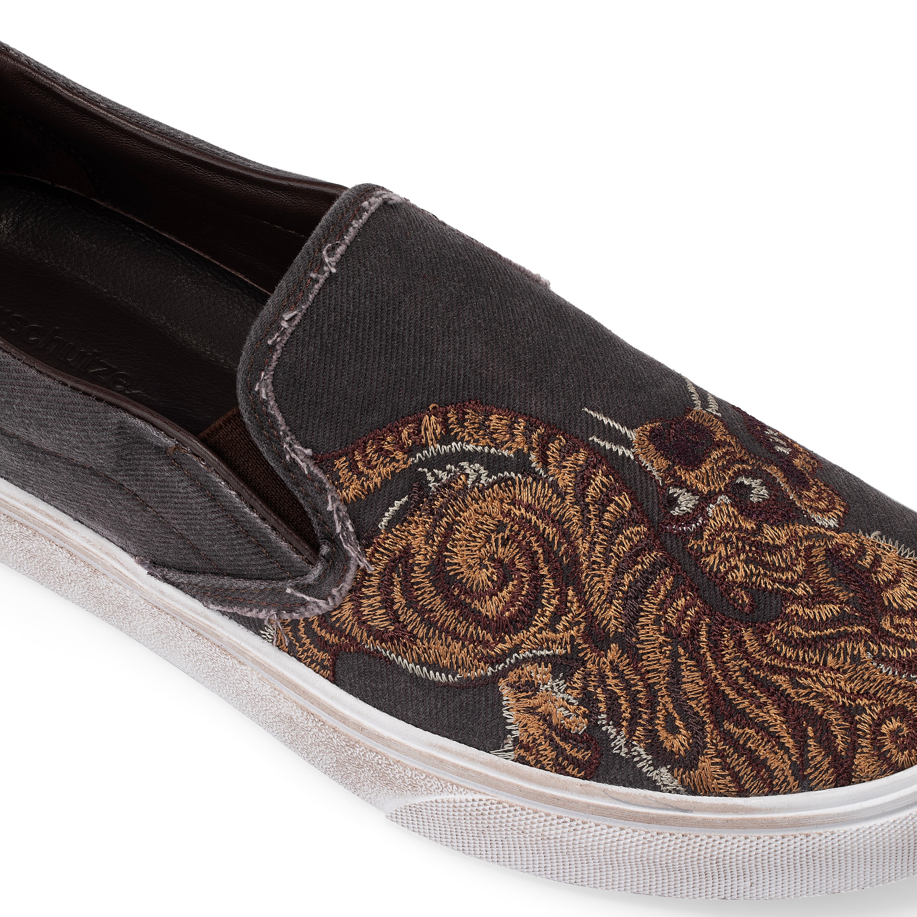 "lotus v2" canvas slip-ons - Image 4