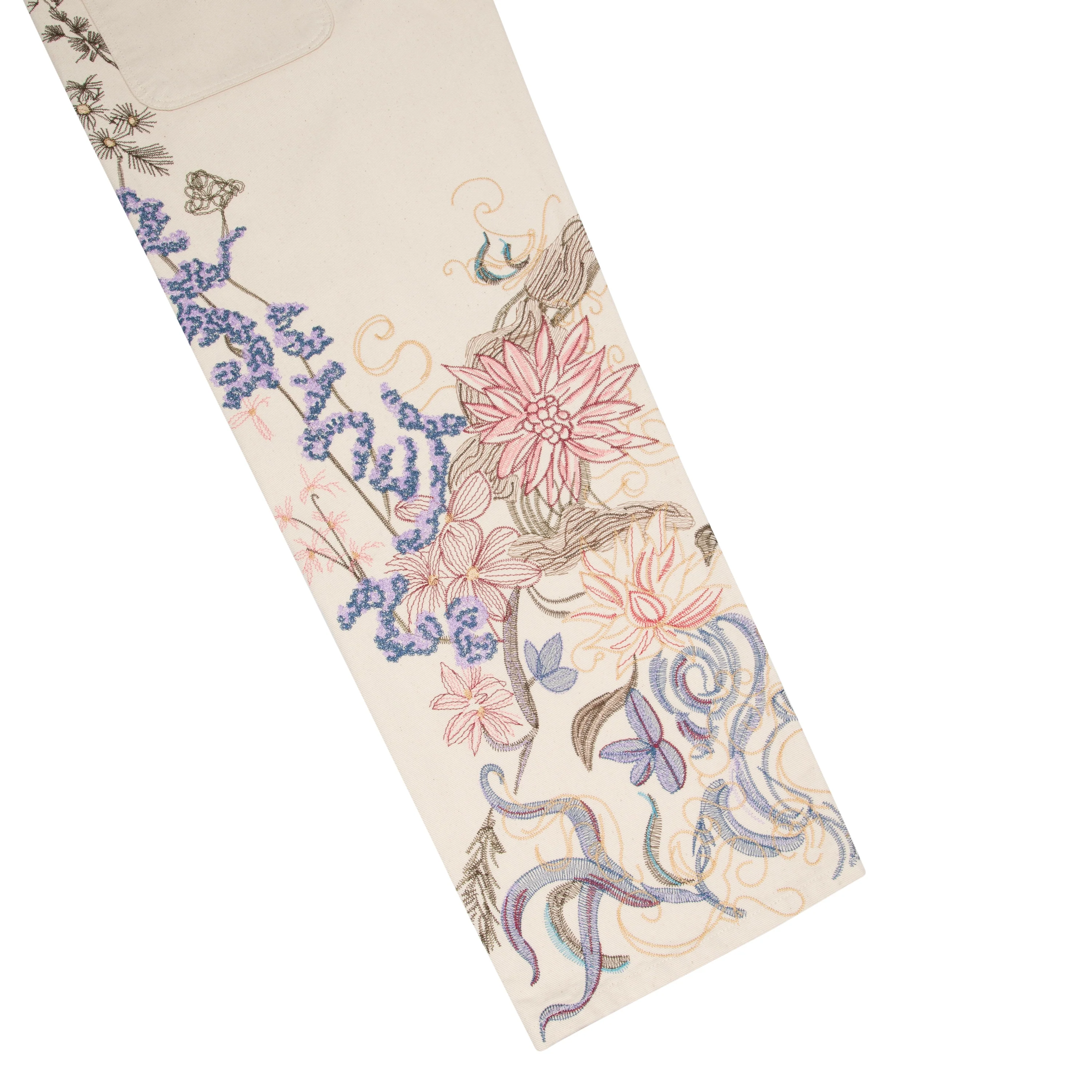"lotus v2" chalk Denim - Image 5