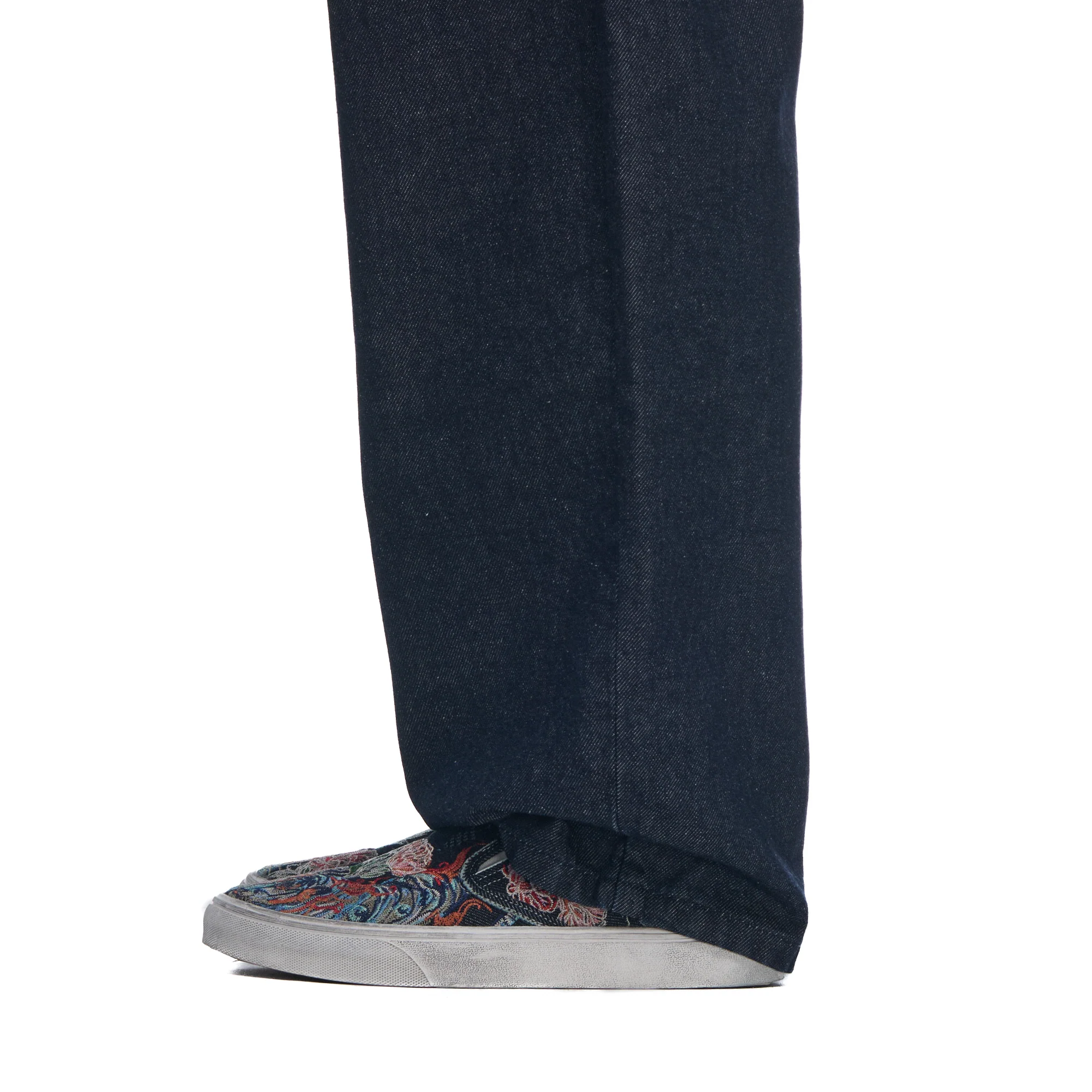 "lotus v2" denim slip-ons - Image 8