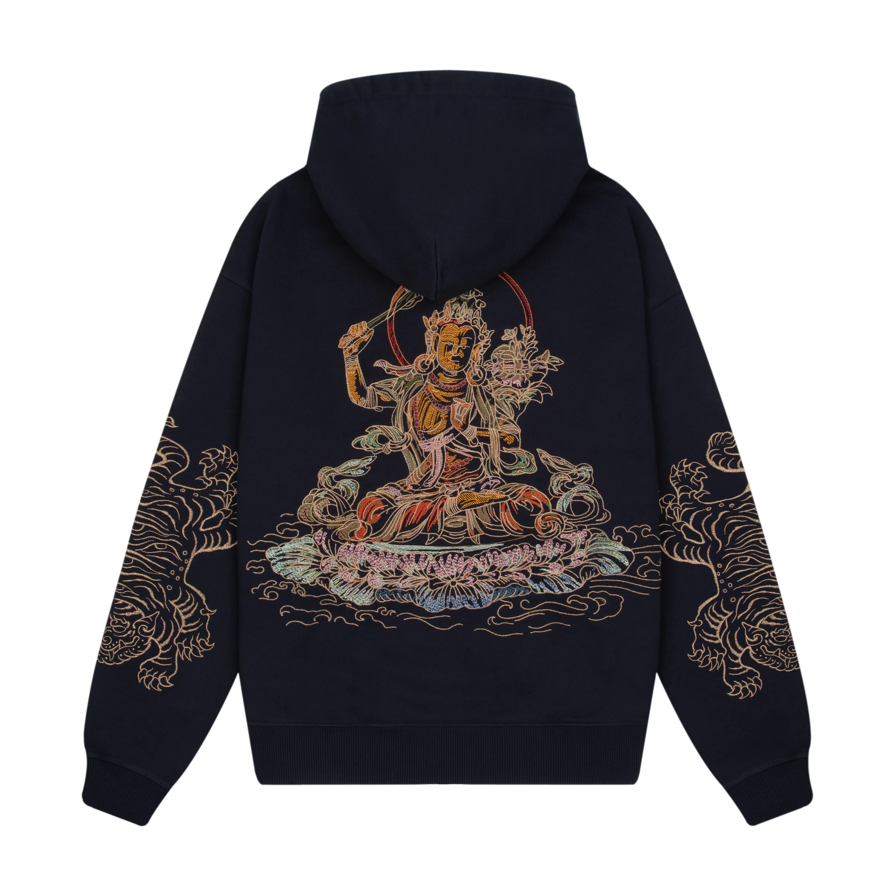 "lotus v2" Hoodie navy