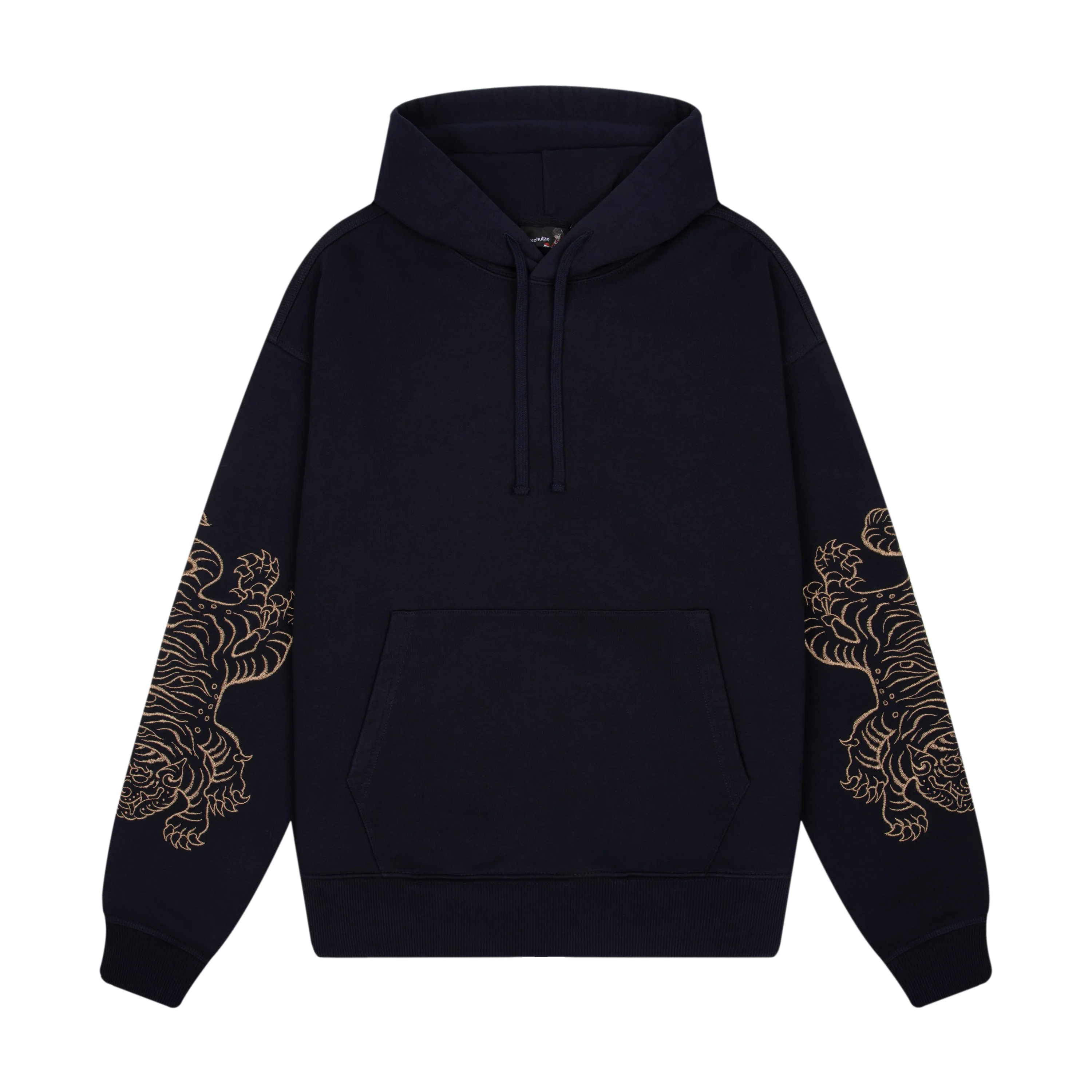 "lotus v2" Hoodie navy - Image 2