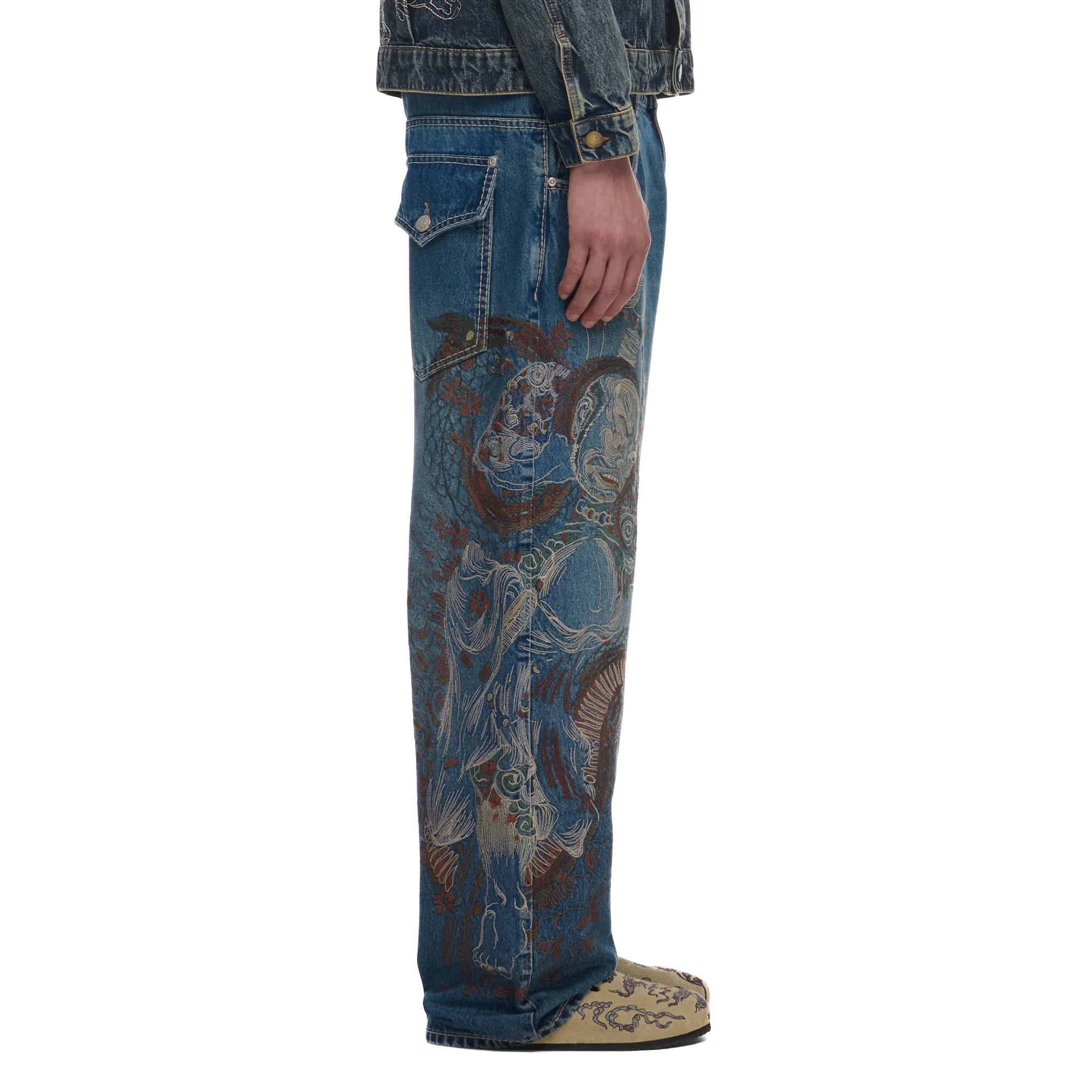"lotus v2" indigo Denim - Image 10