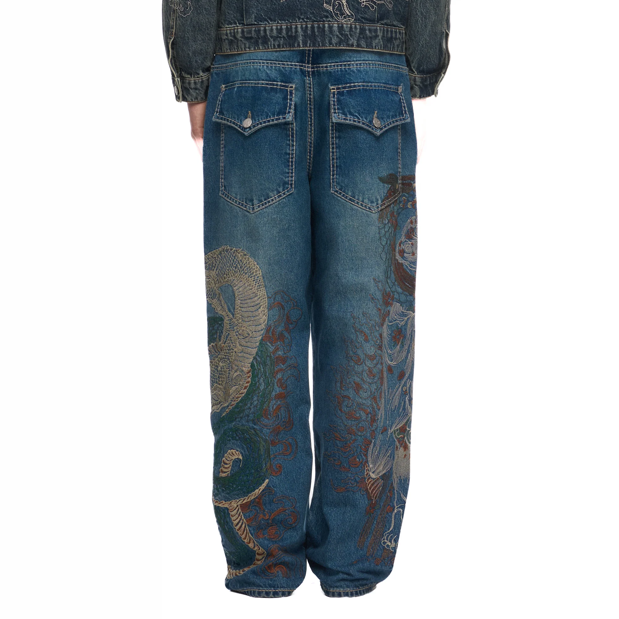 "lotus v2" indigo Denim - Image 11