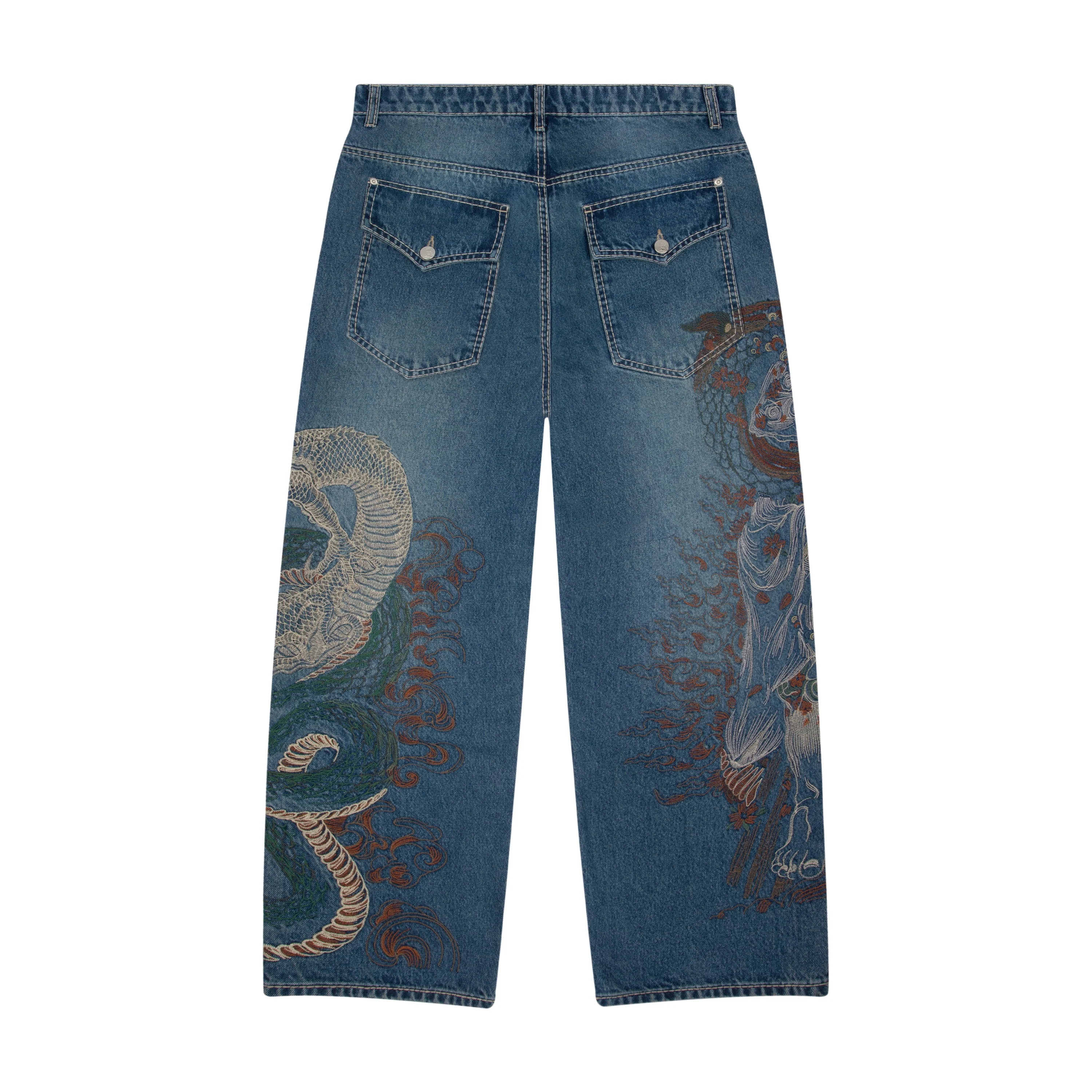 "lotus v2" indigo Denim - Image 2