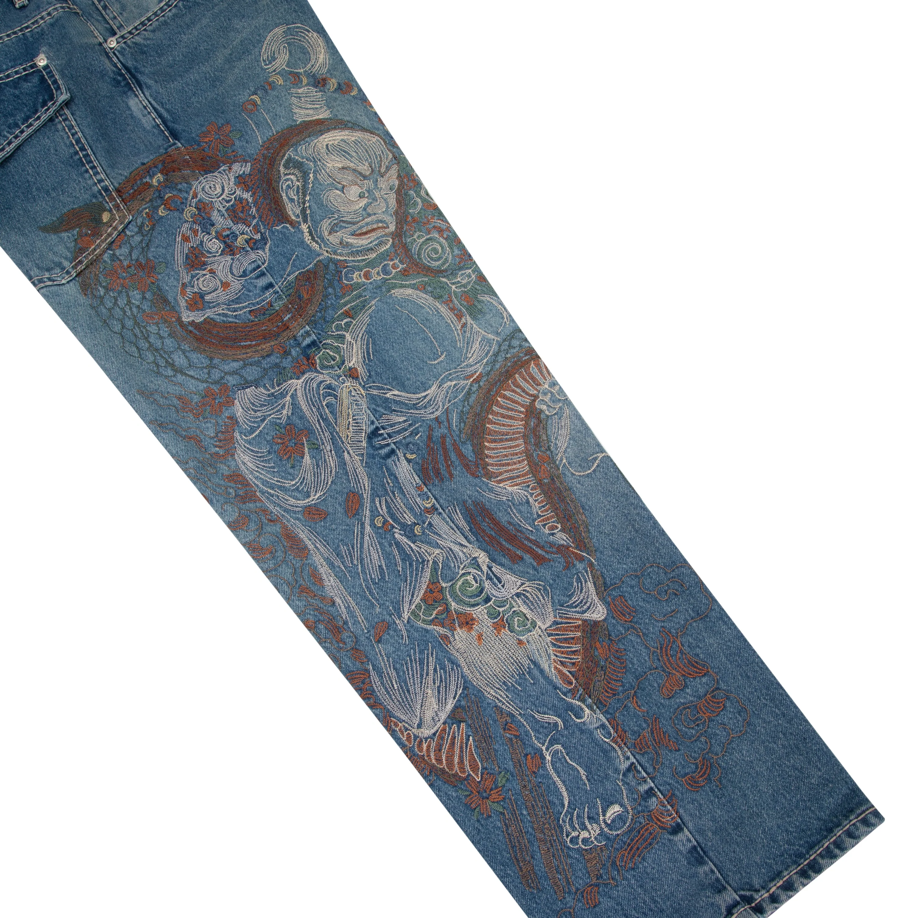 "lotus v2" indigo Denim - Image 7