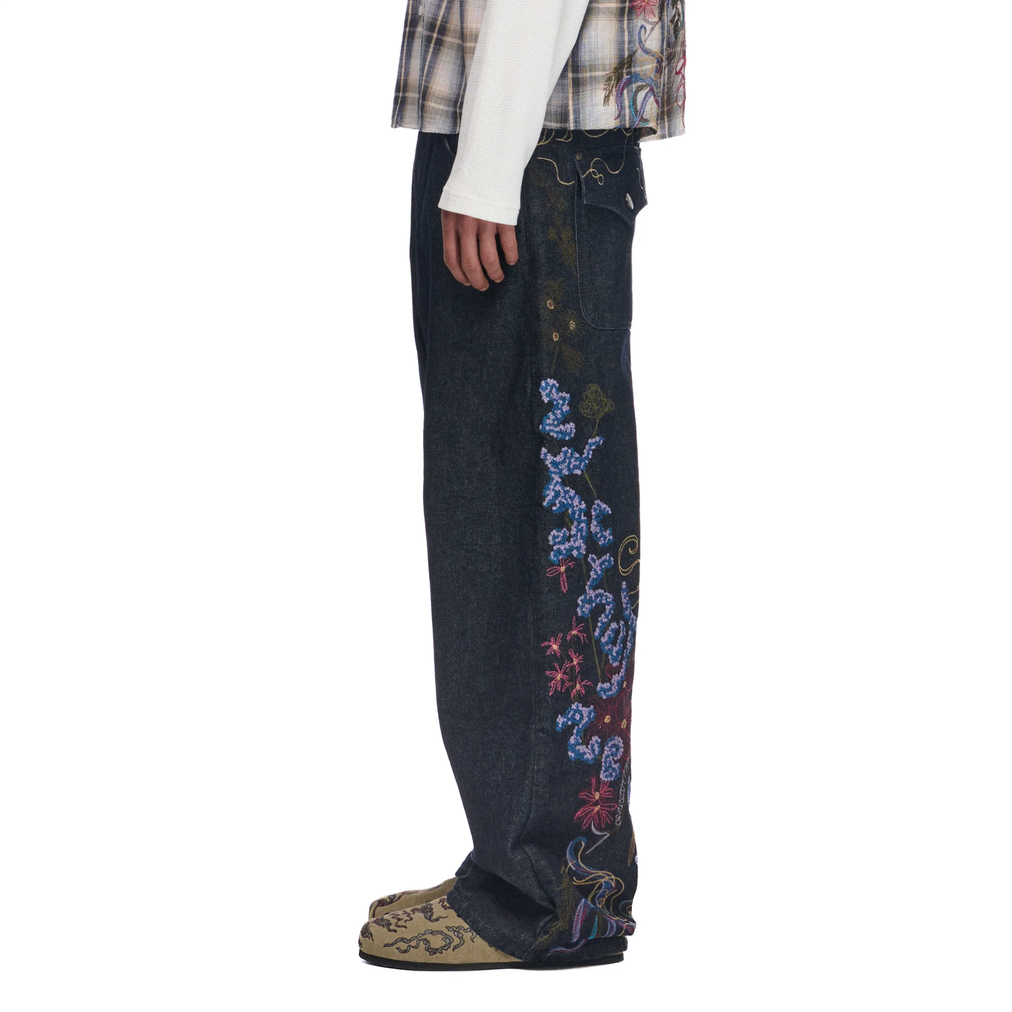 "lotus v2" indigo raw Denim 01 - Image 11