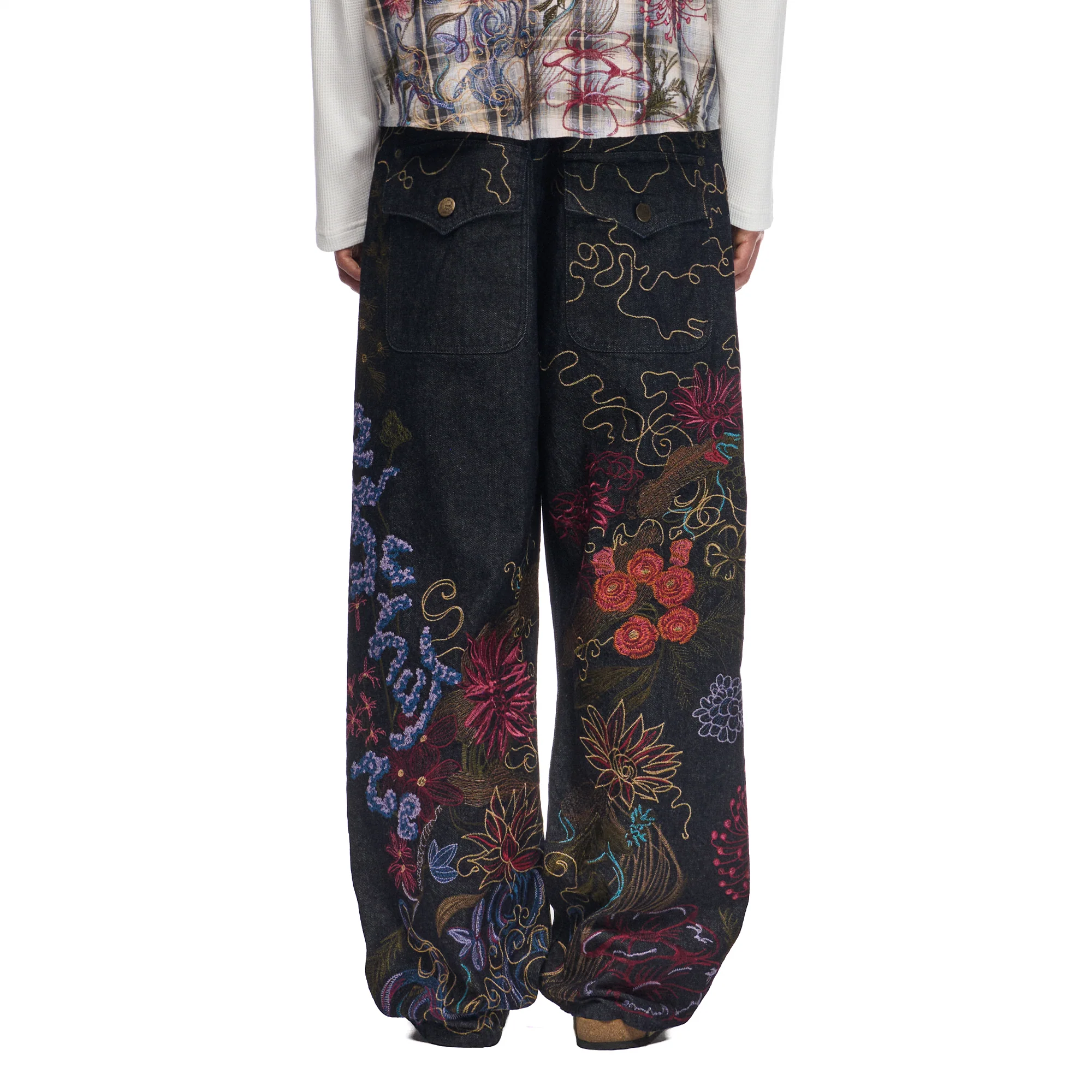 "lotus v2" indigo raw Denim 01 - Image 12