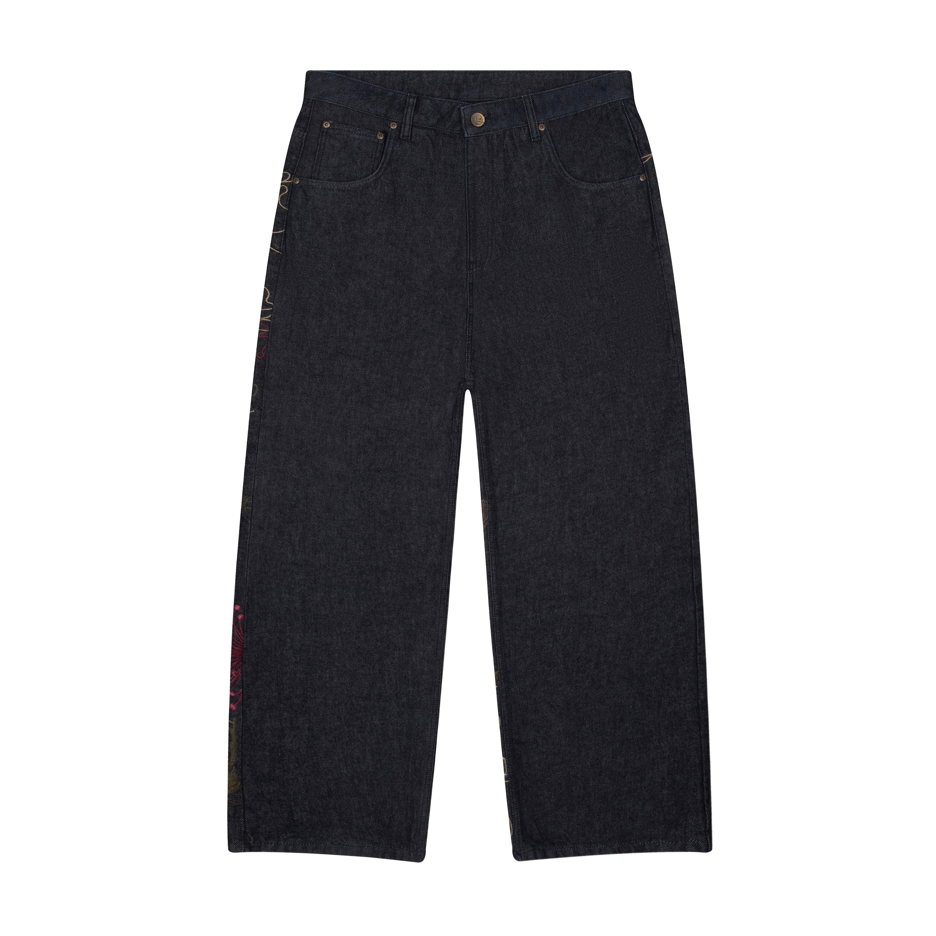 "lotus v2" indigo raw Denim 01 - Image 2