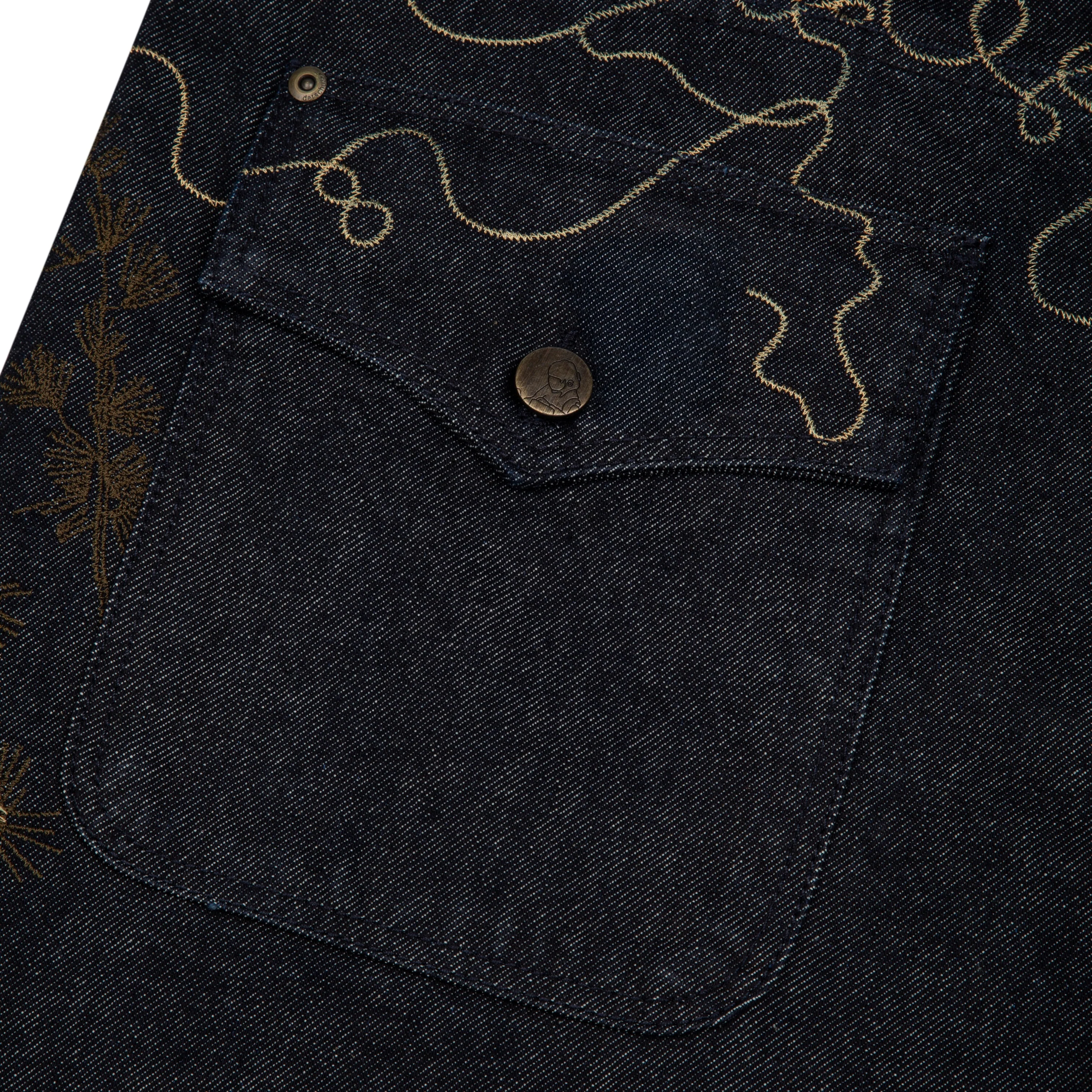 "lotus v2" indigo raw Denim 01 - Image 7