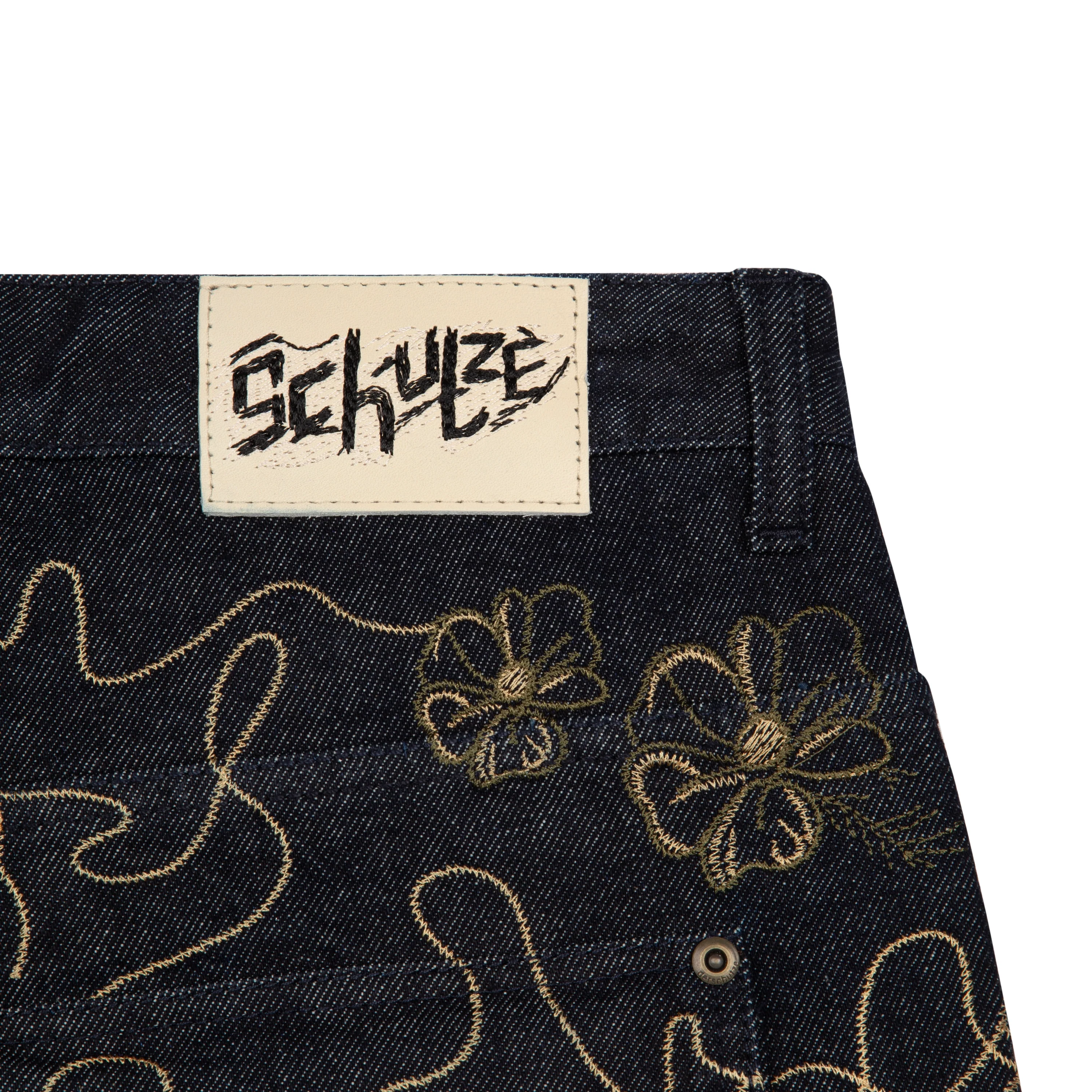 "lotus v2" indigo raw Denim 01 - Image 9