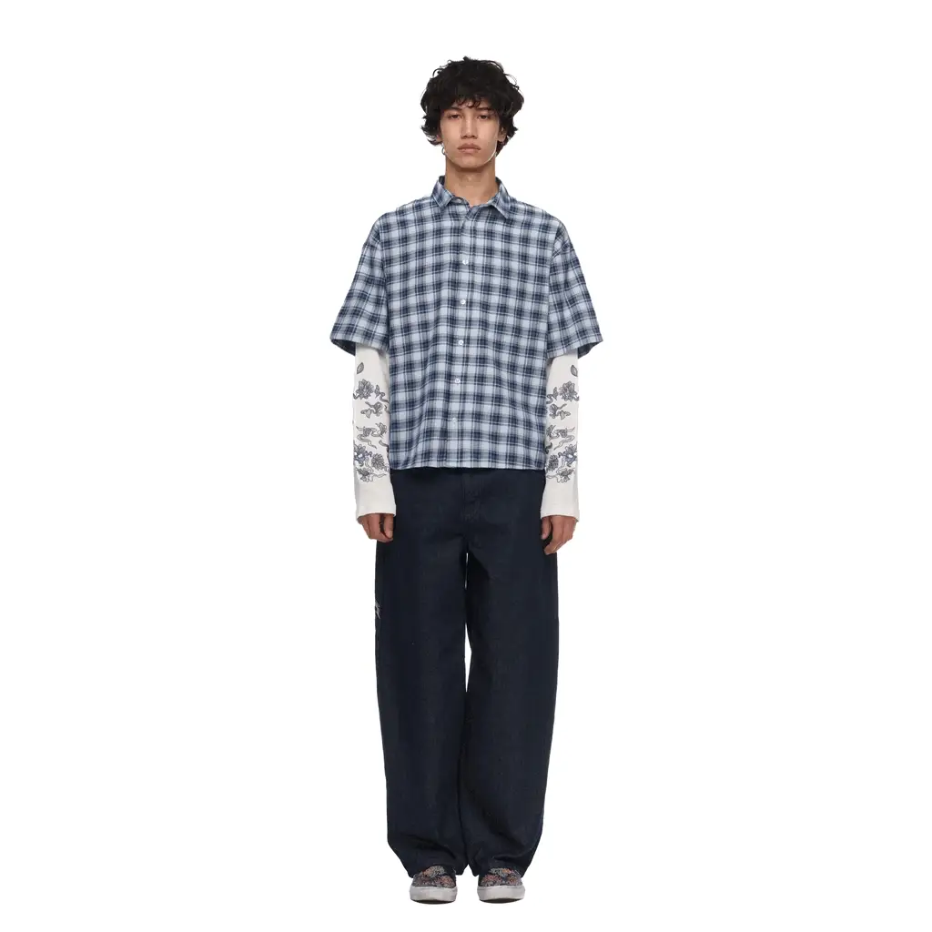 "lotus v2" indigo raw Denim 02 - Image 10