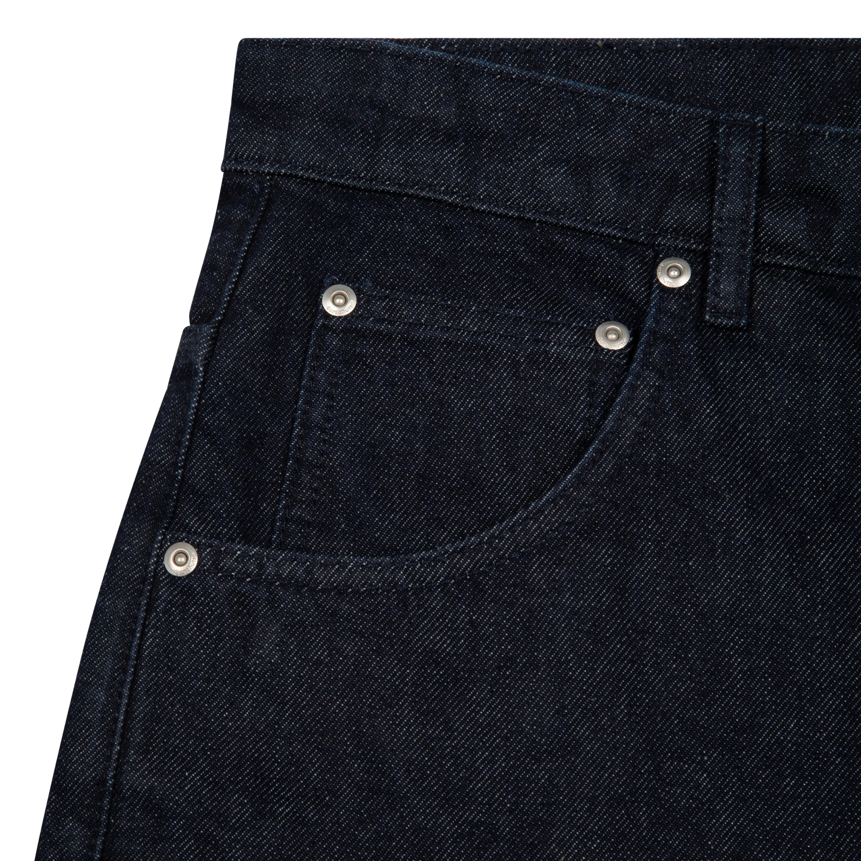 "lotus v2" indigo raw Denim 02 - Image 3