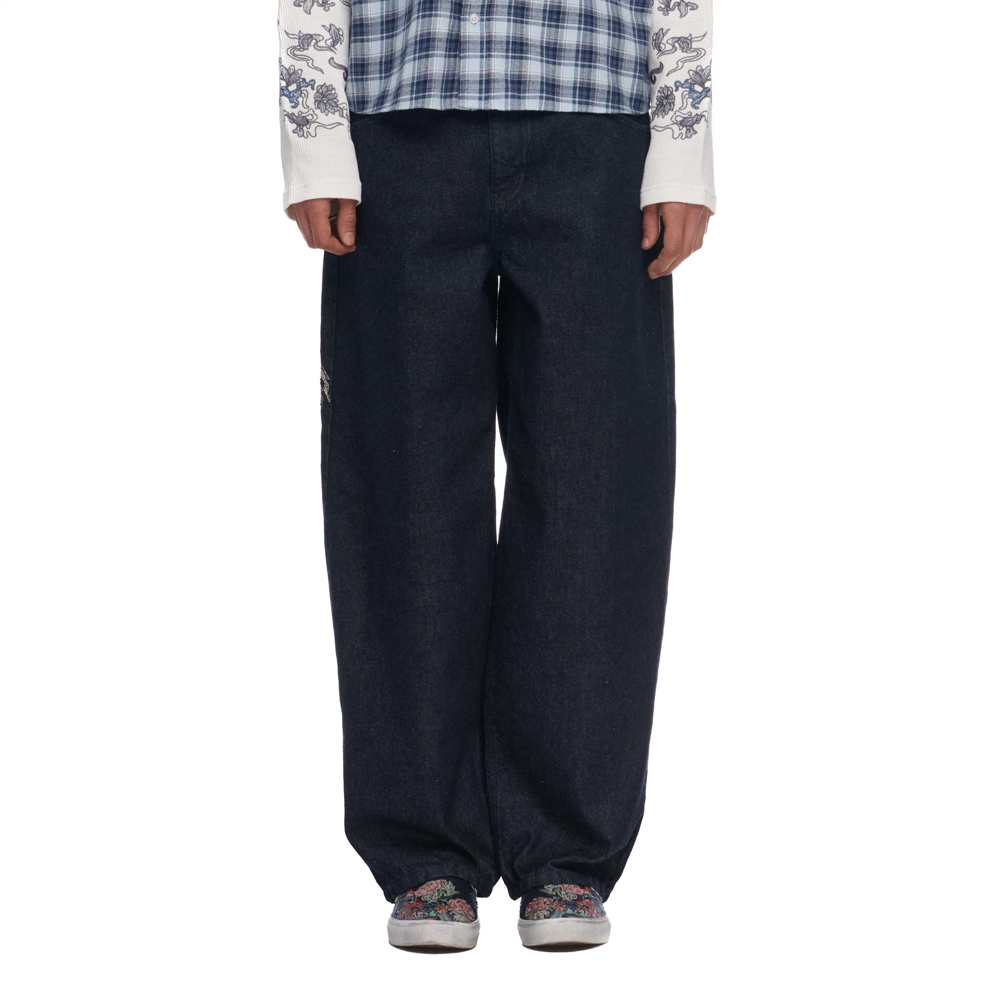 "lotus v2" indigo raw Denim 02 - Image 7