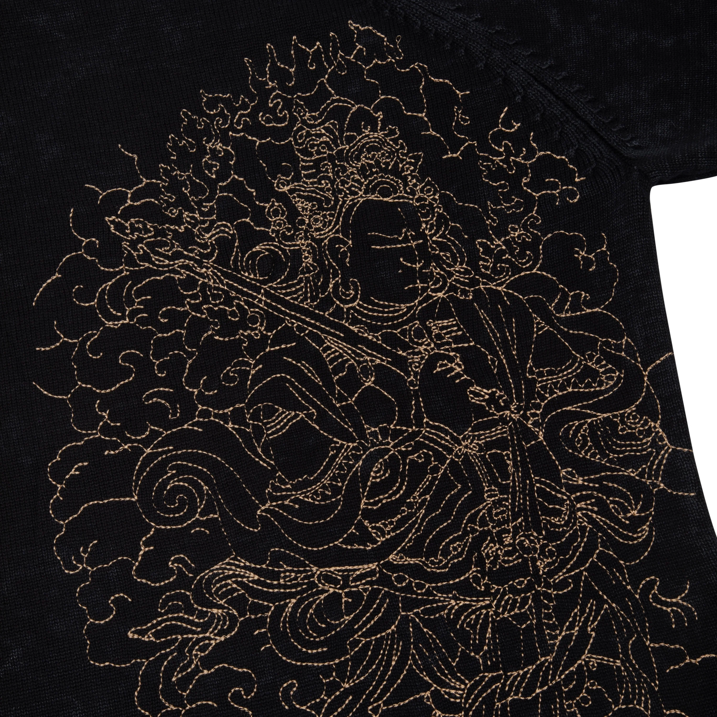 "lotus v2" Knit black - Image 4