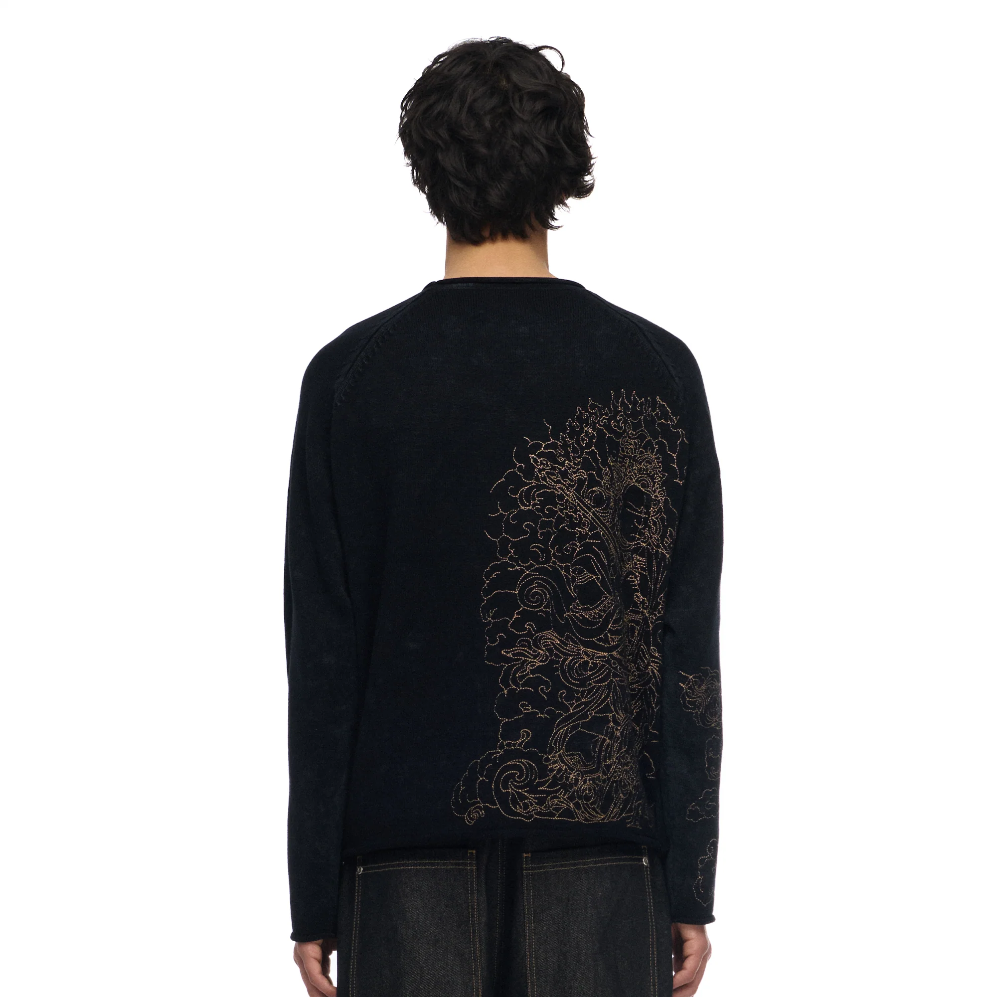 "lotus v2" Knit black - Image 8