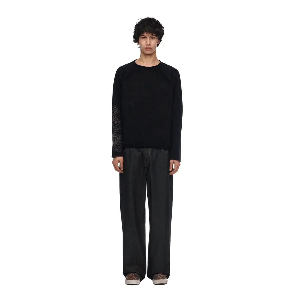 "lotus v2" Knit black - Image 9