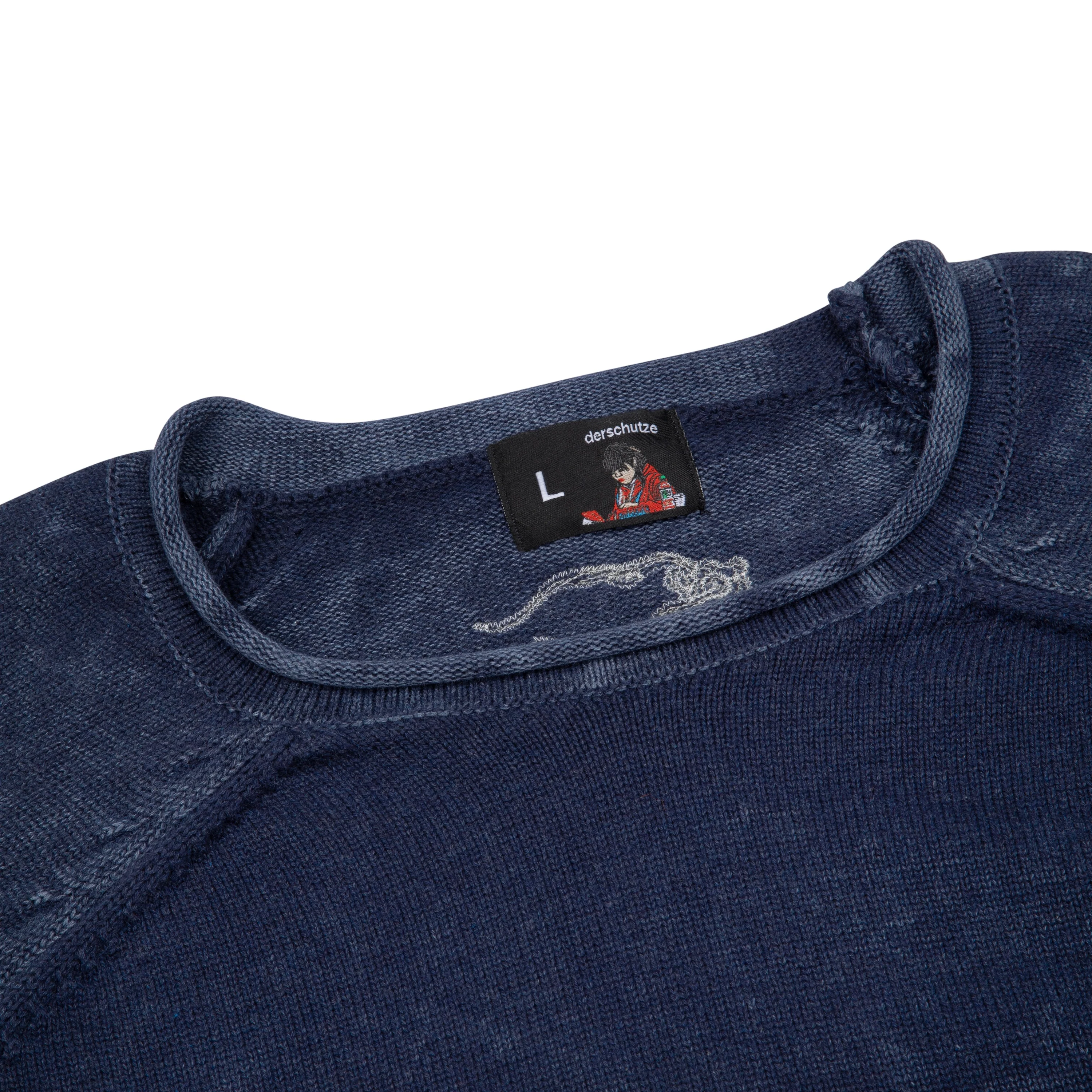 "lotus v2" Knit blue - Image 3