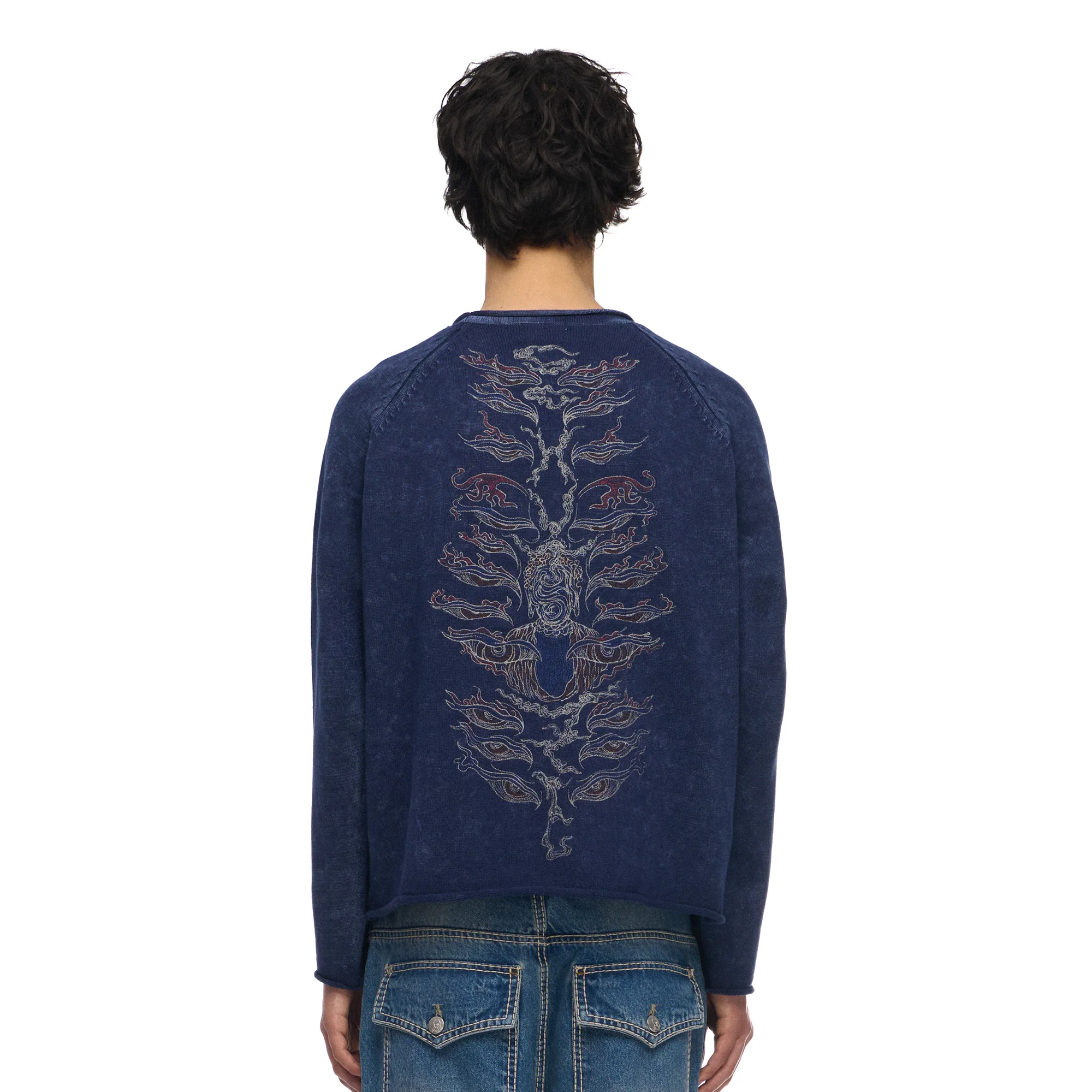 "lotus v2" Knit blue - Image 7