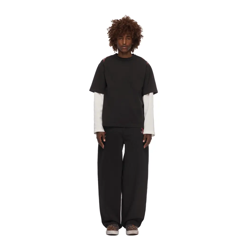 "lotus v2" layered Longsleeve anthracite - Image 10