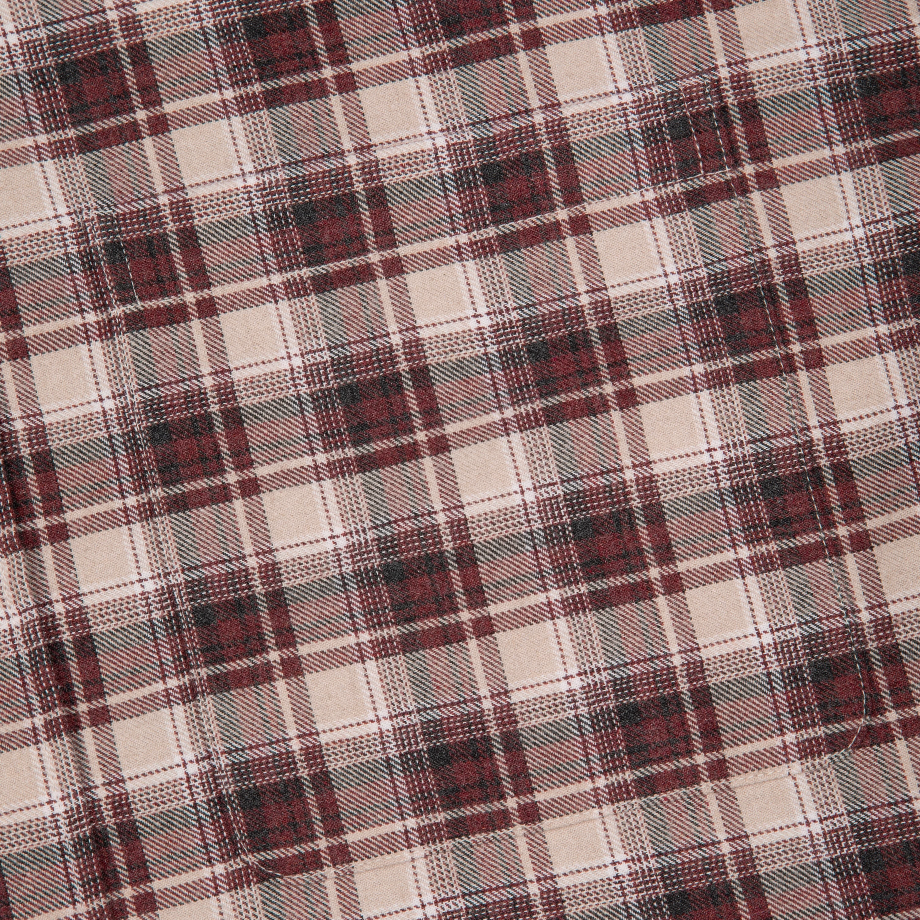 "lotus v2" layered Shirt plaid brown - Image 4