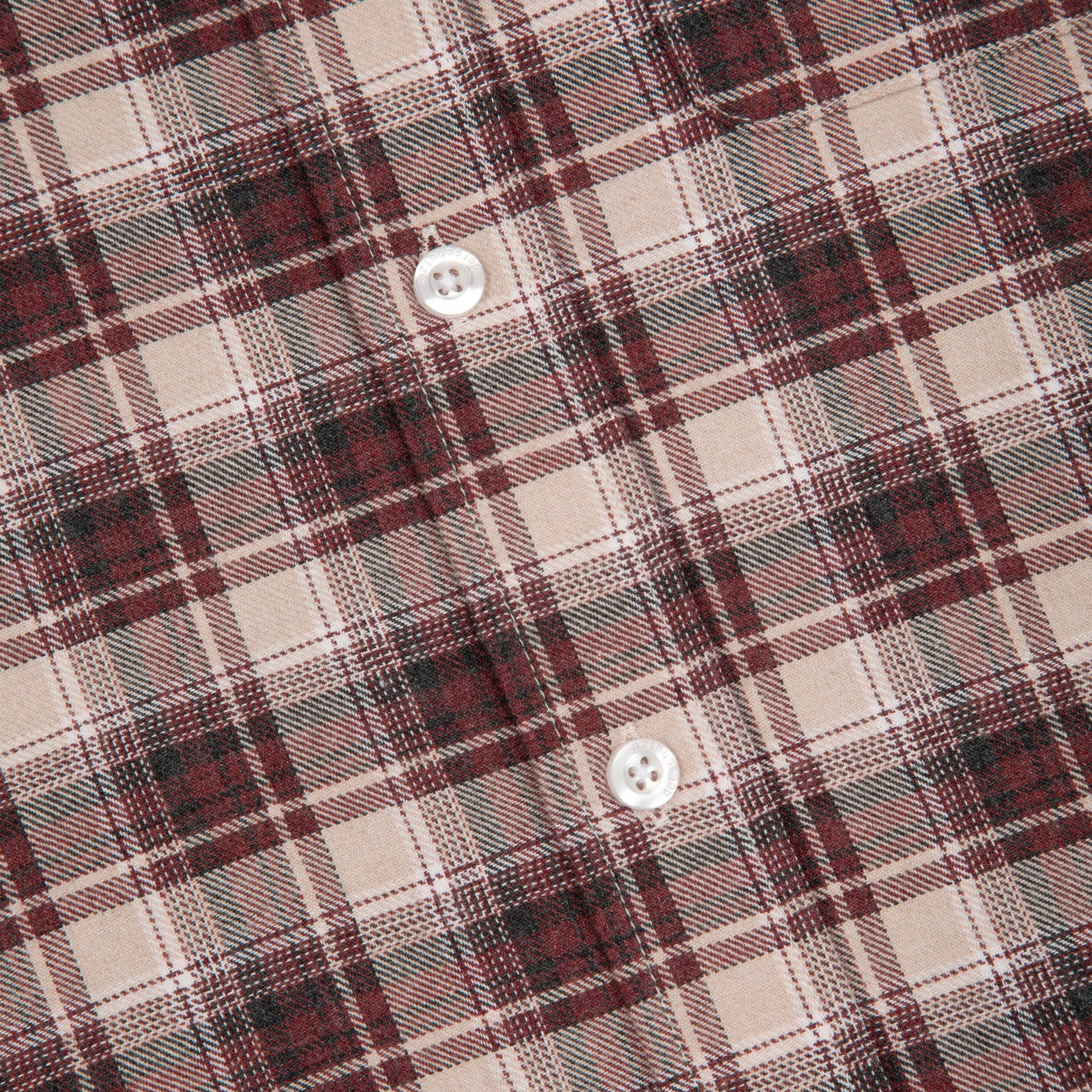 "lotus v2" layered Shirt plaid brown - Image 5