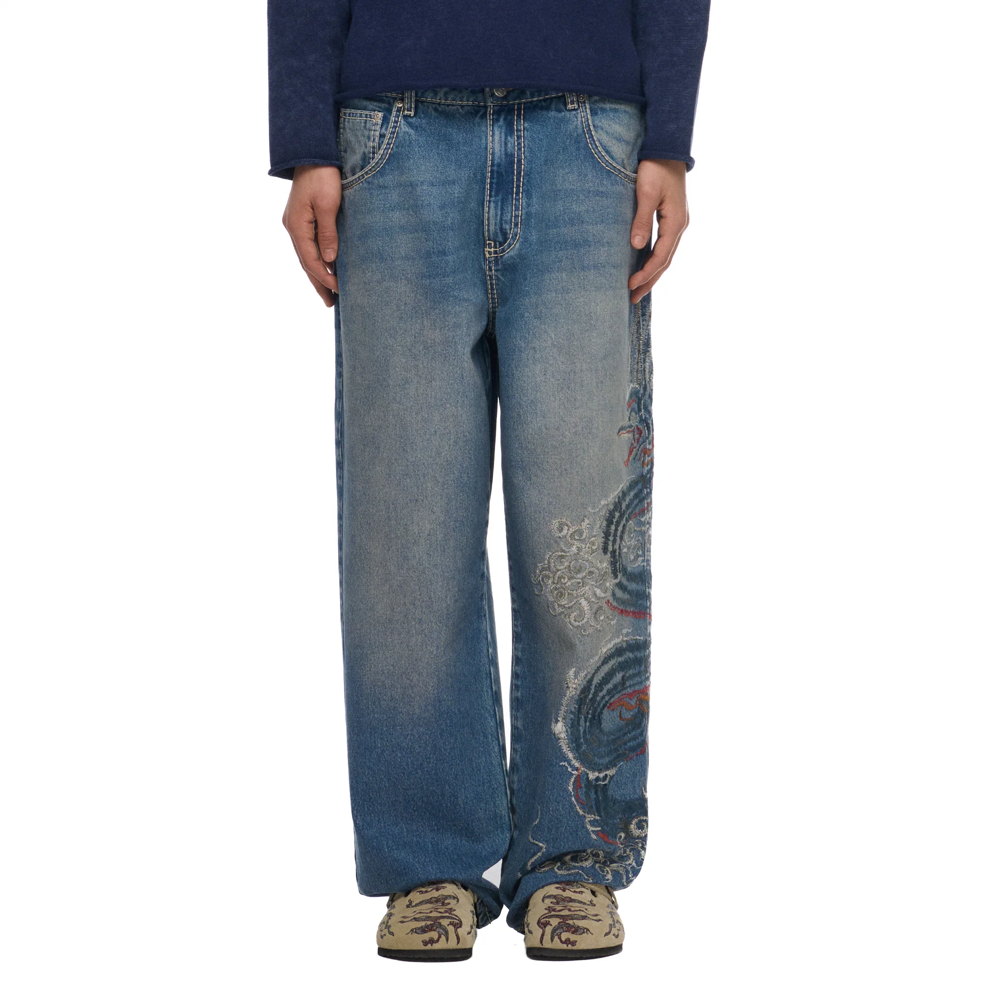 "lotus v2" light blue Denim 02 - Image 6