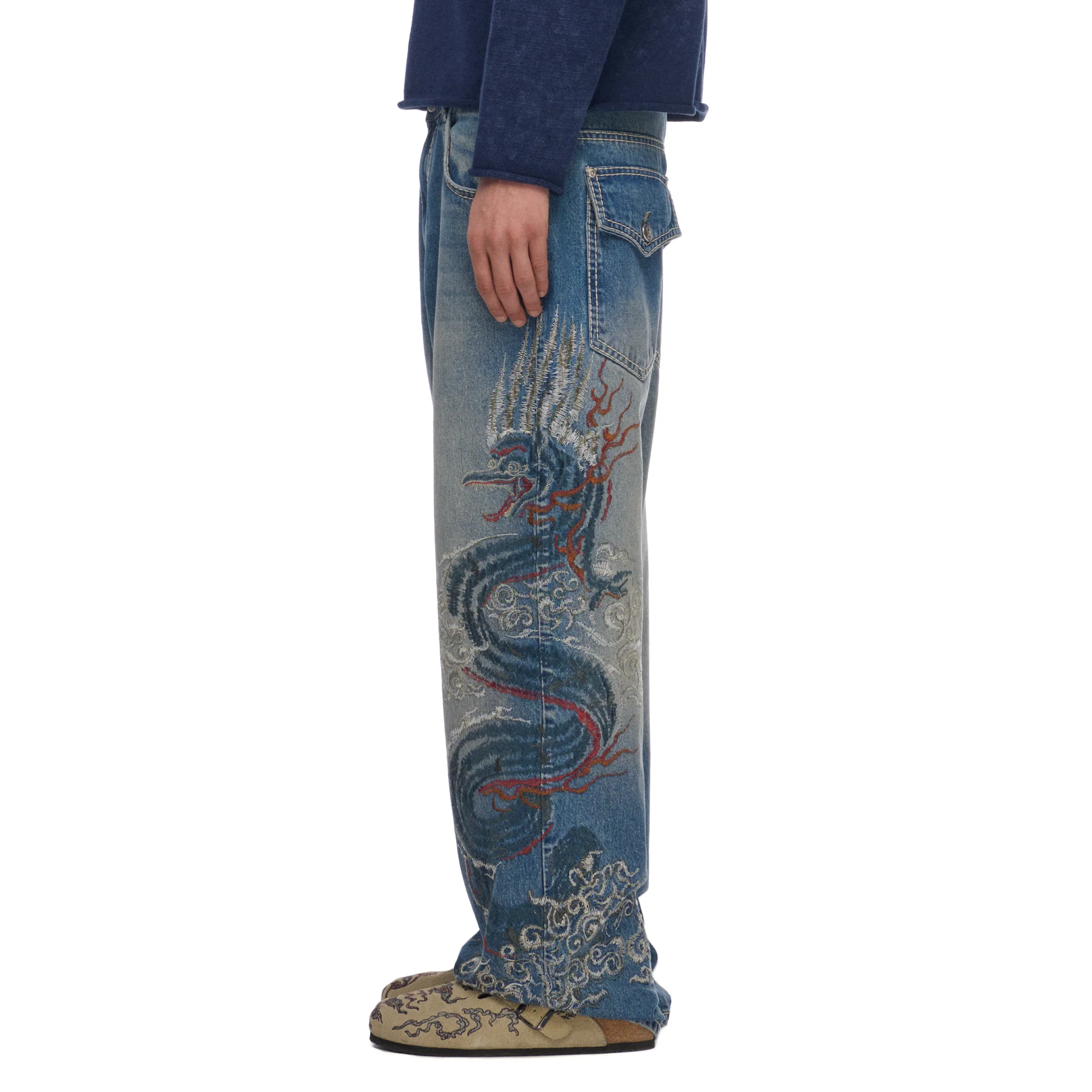 "lotus v2" light blue Denim 02 - Image 7