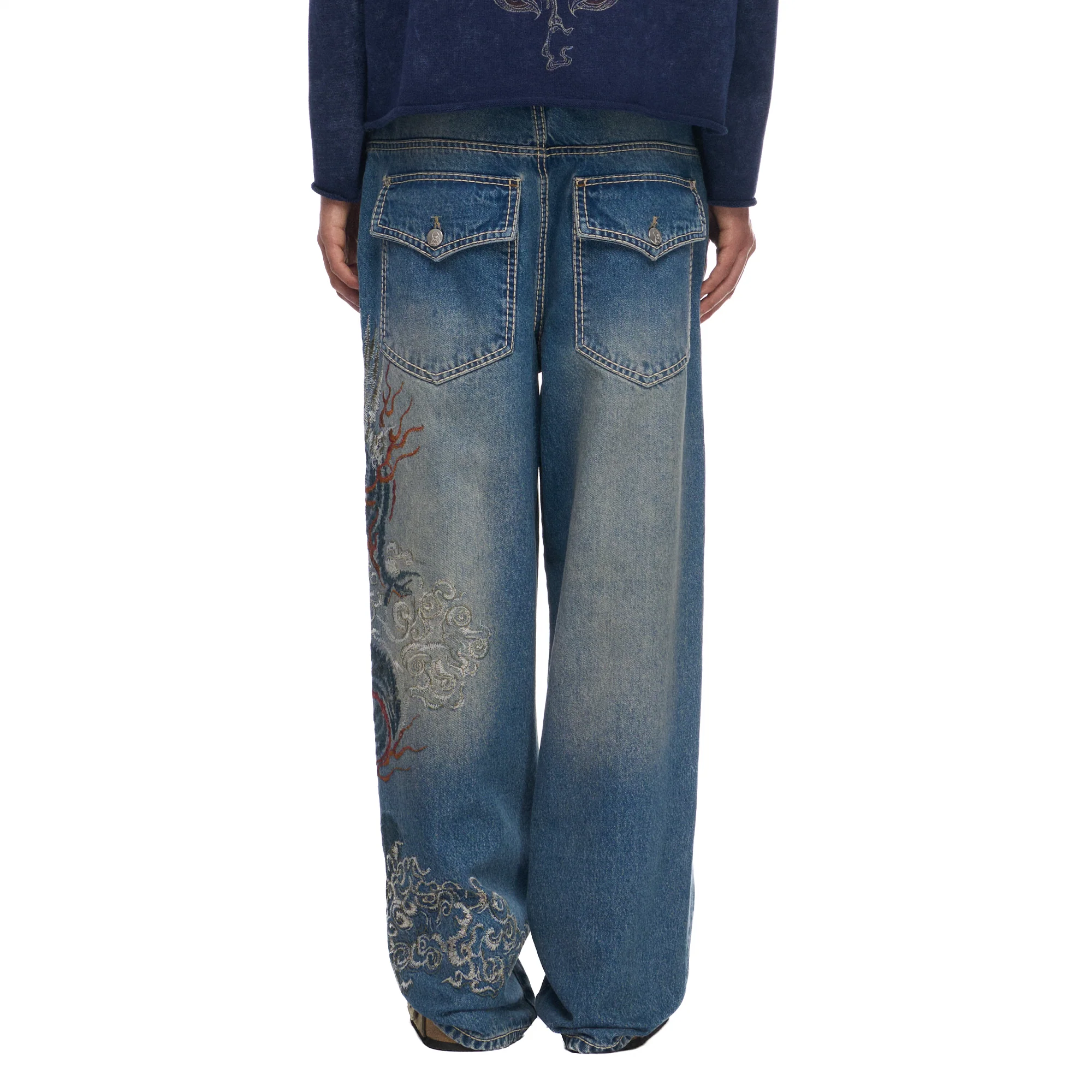 "lotus v2" light blue Denim 02 - Image 8