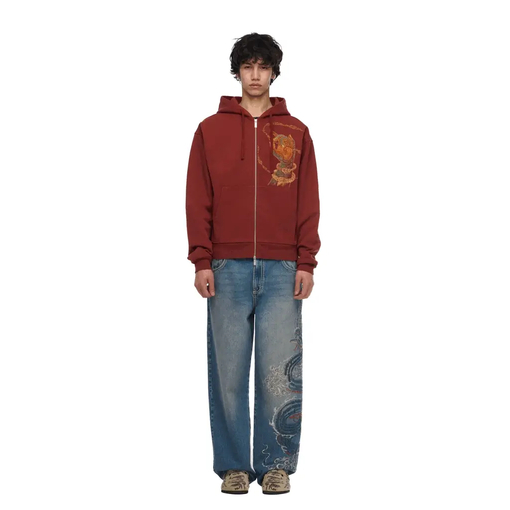 "lotus v2" light blue Denim 02 - Image 9