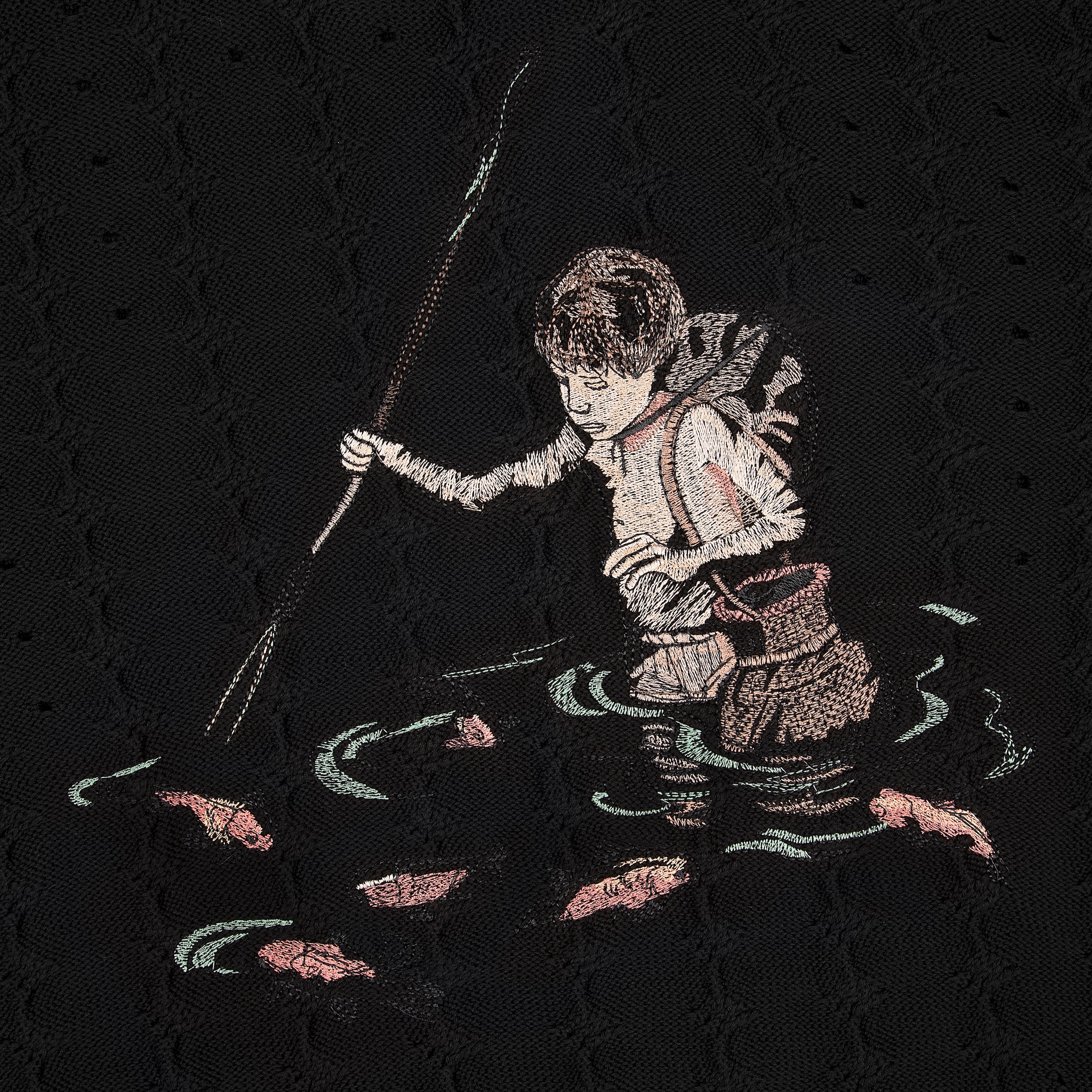 "lotus v2" longsleeve Knit black - Image 5