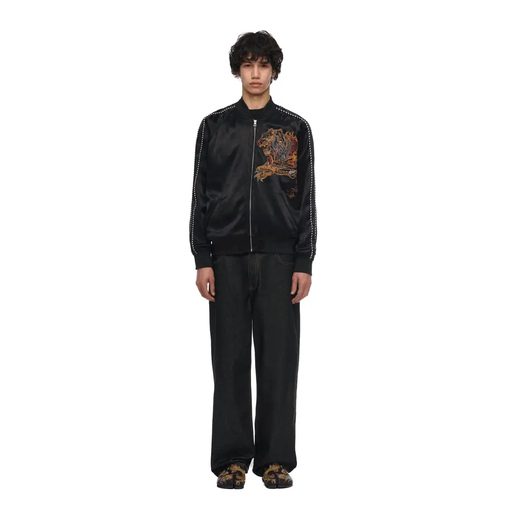 "lotus v2" satin Jacket - Image 10