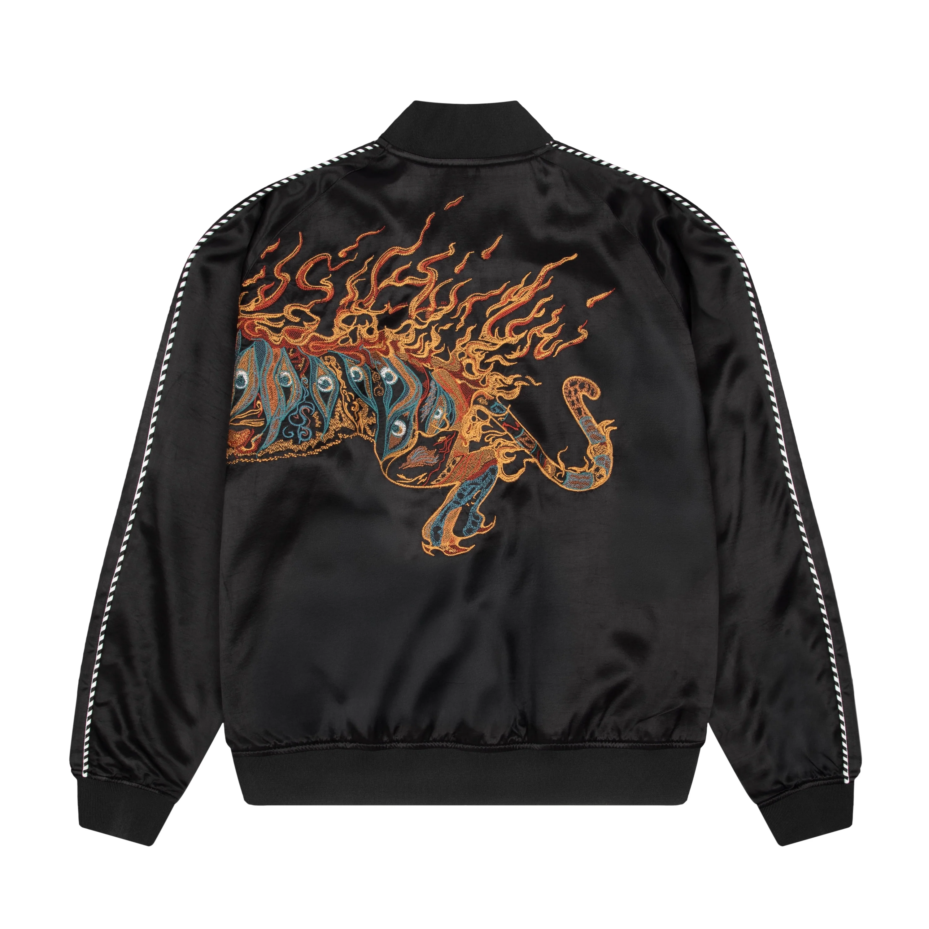 "lotus v2" satin Jacket - Image 2