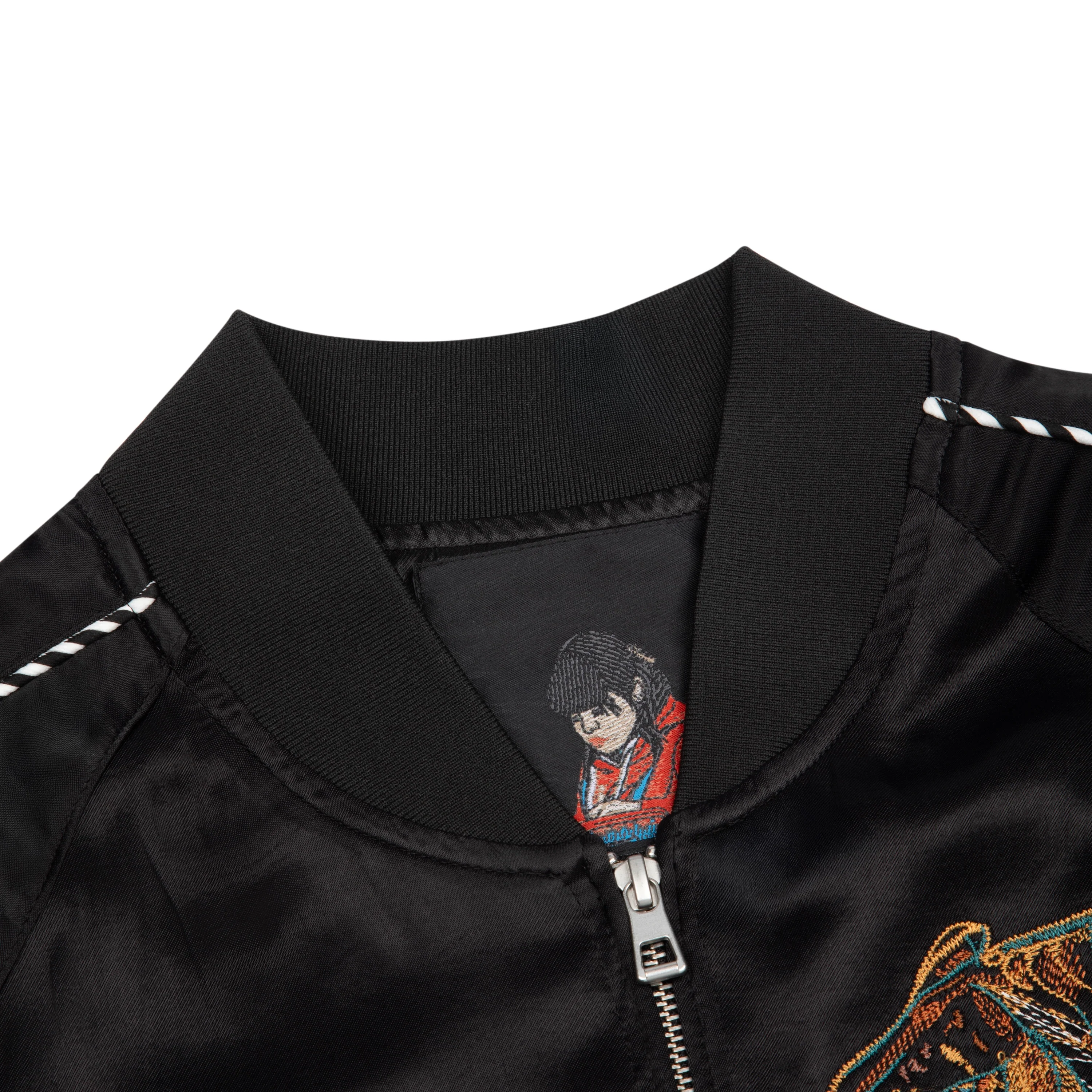 "lotus v2" satin Jacket - Image 3