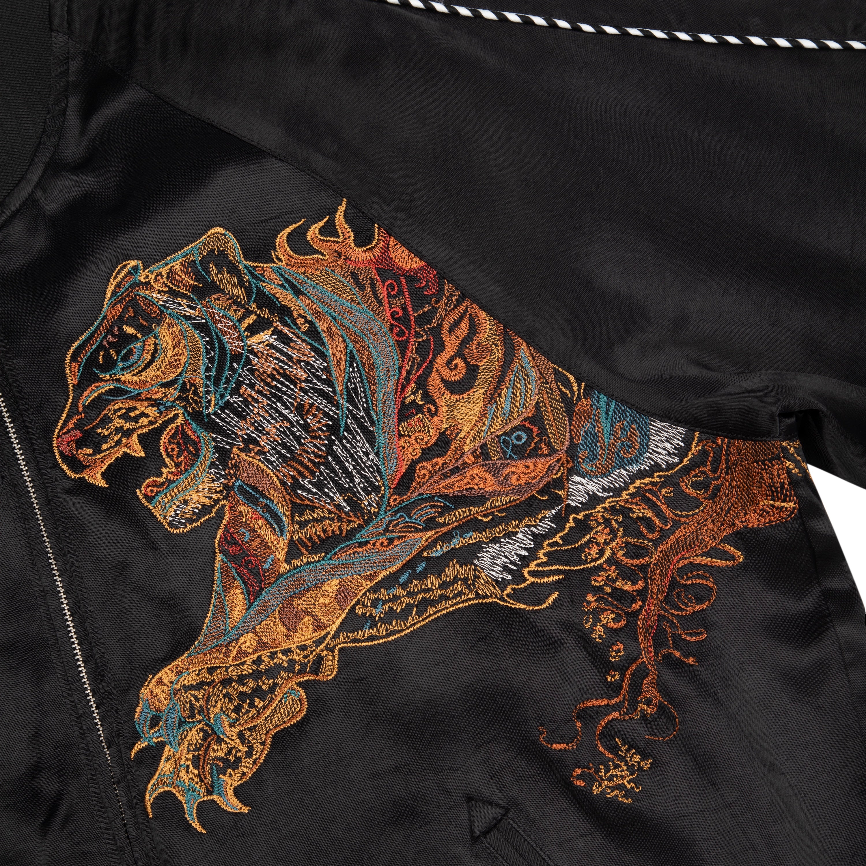 "lotus v2" satin Jacket - Image 4