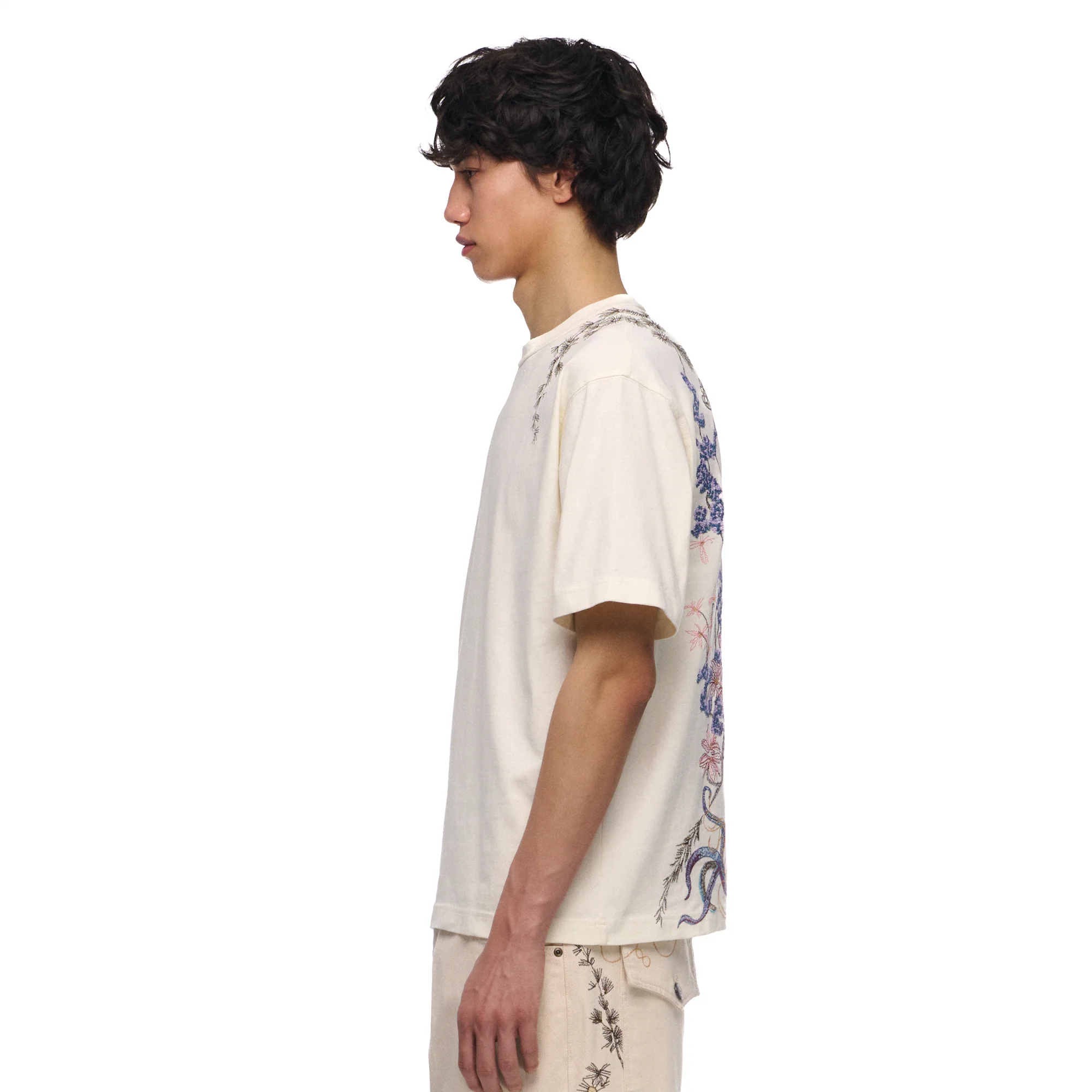 "lotus v2" T Shirt chalk - Image 10