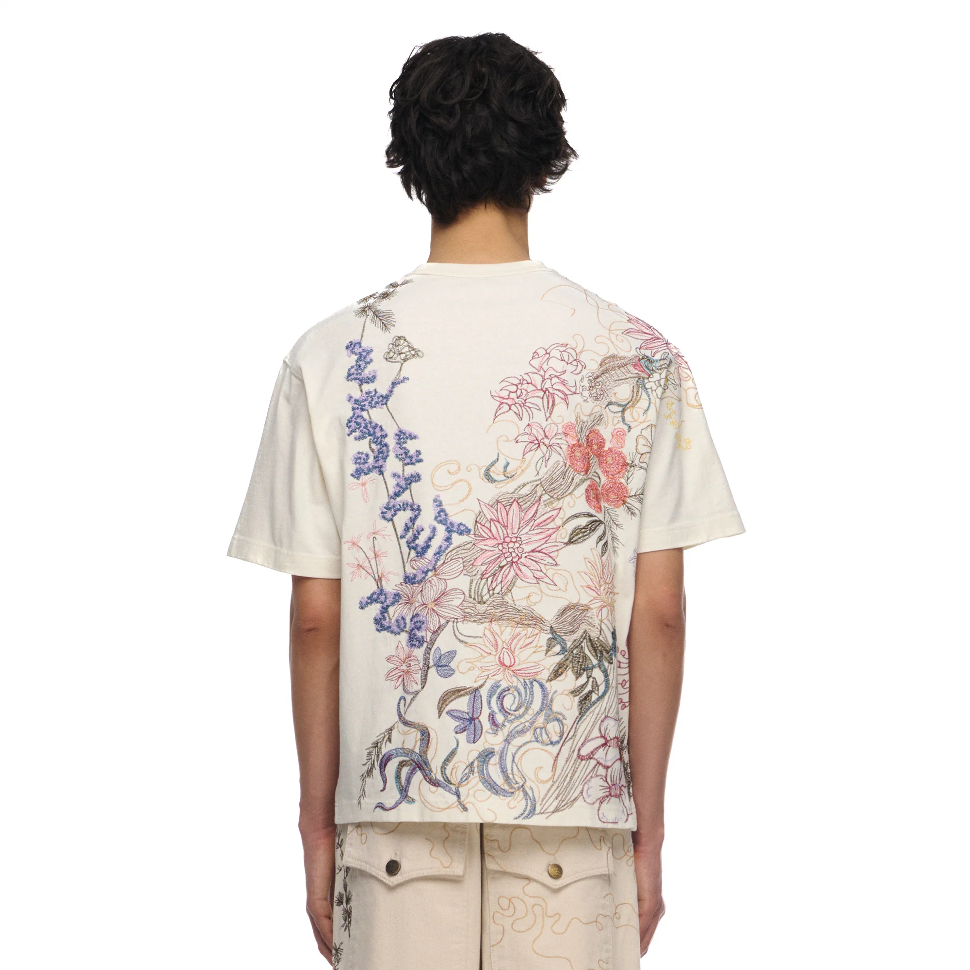 "lotus v2" T Shirt chalk - Image 11