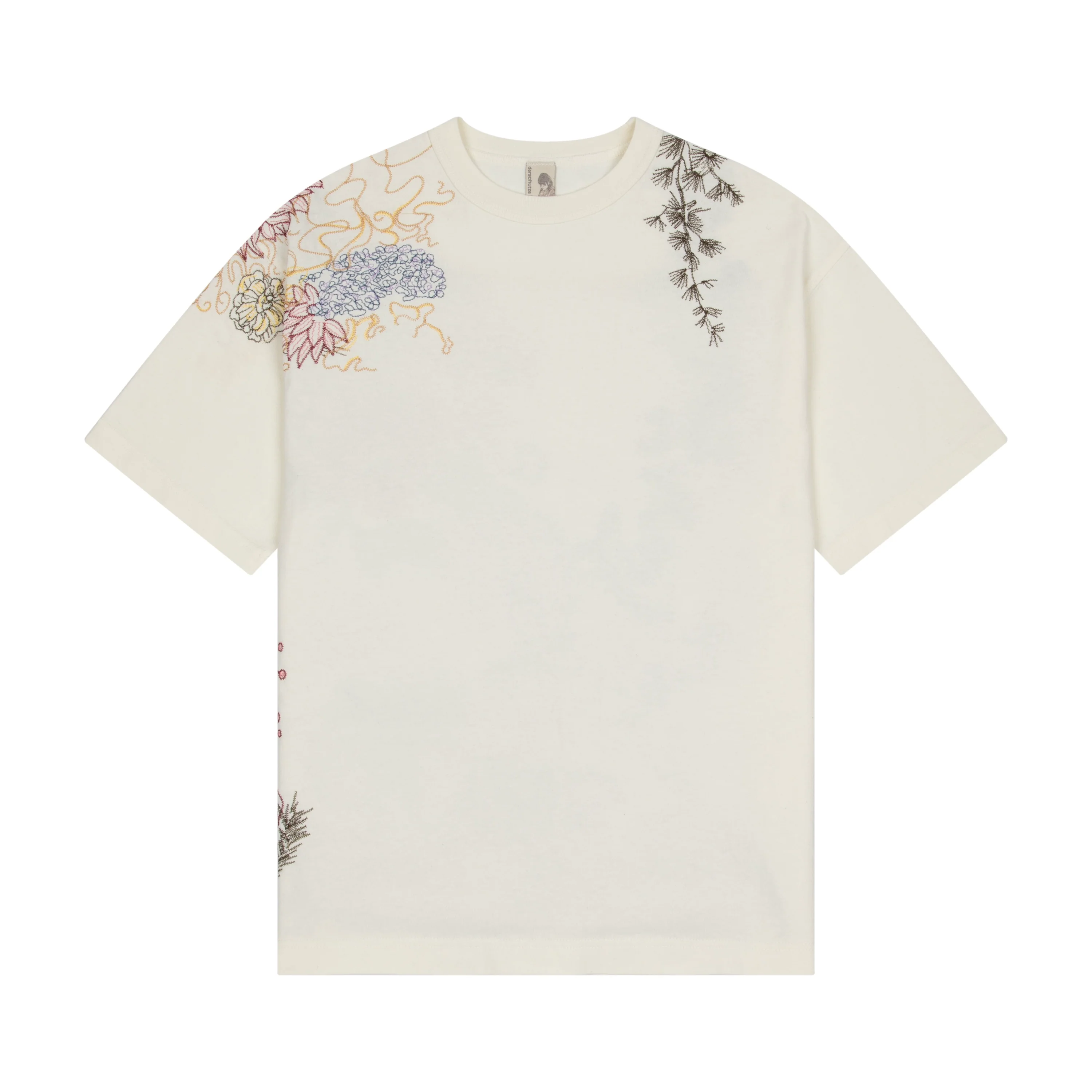 "lotus v2" T Shirt chalk - Image 2