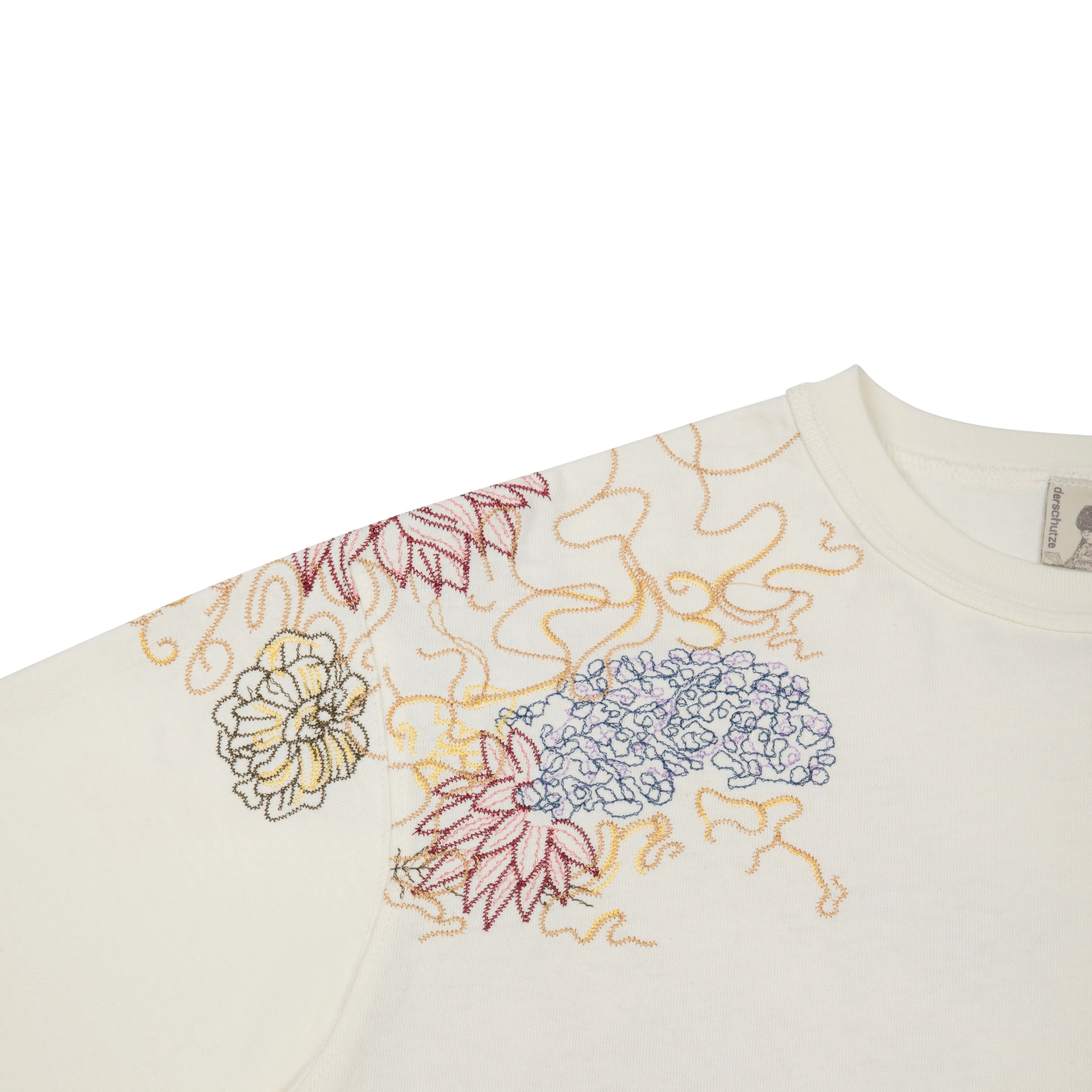 "lotus v2" T Shirt chalk - Image 4