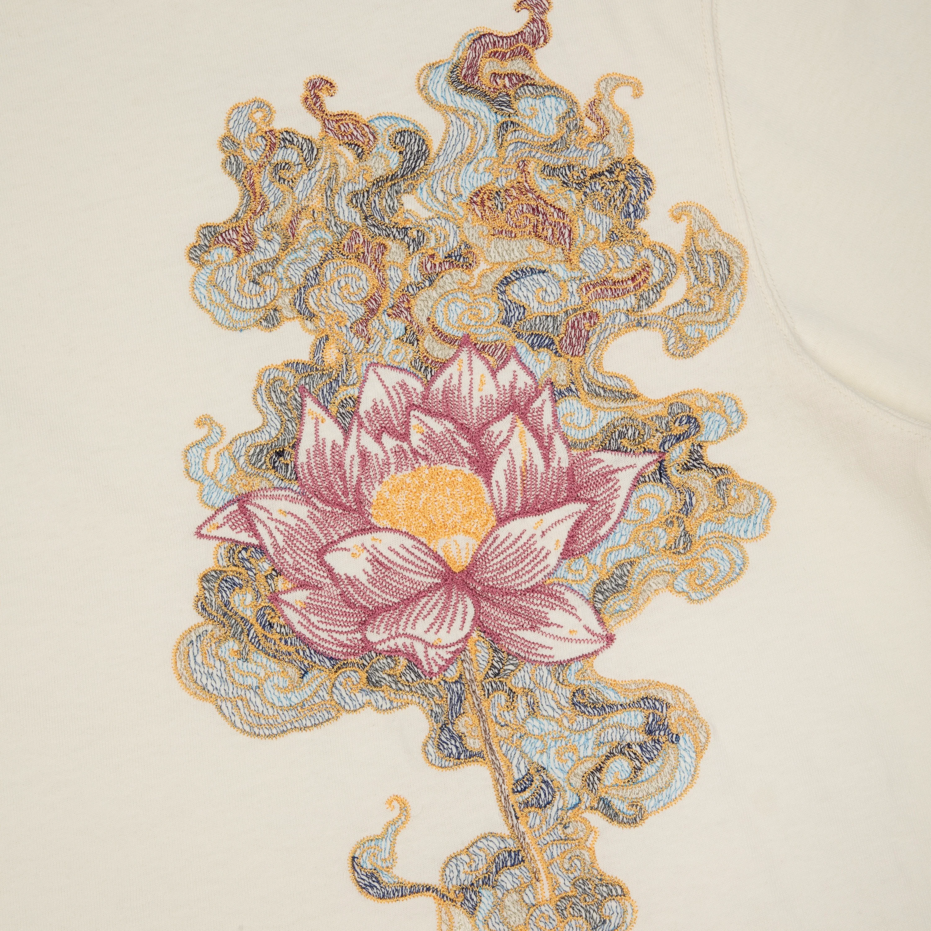 "lotus v2" T Shirt cream - Image 4
